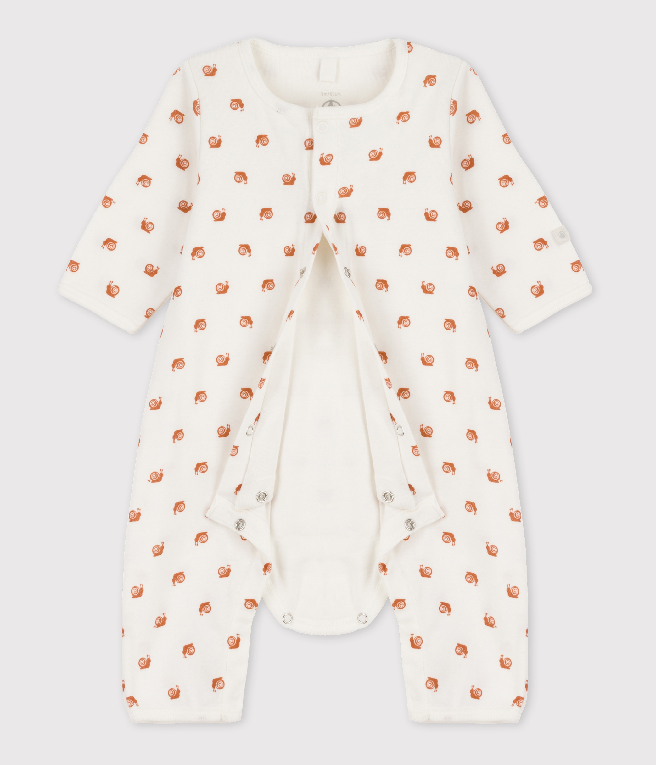 Babies' Patterned Footless Cotton Bodyjama