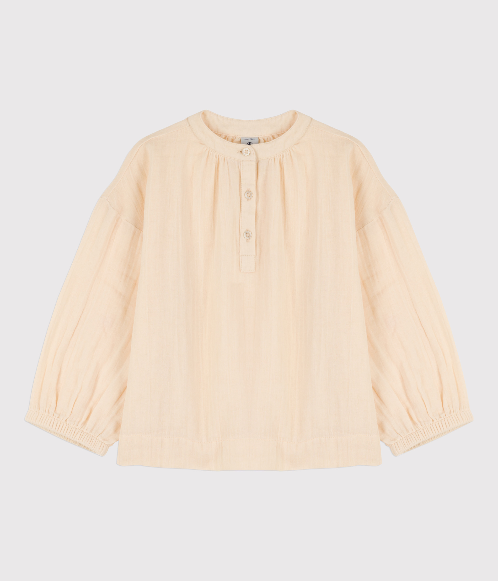 Girls' Cotton Gauze Blouse