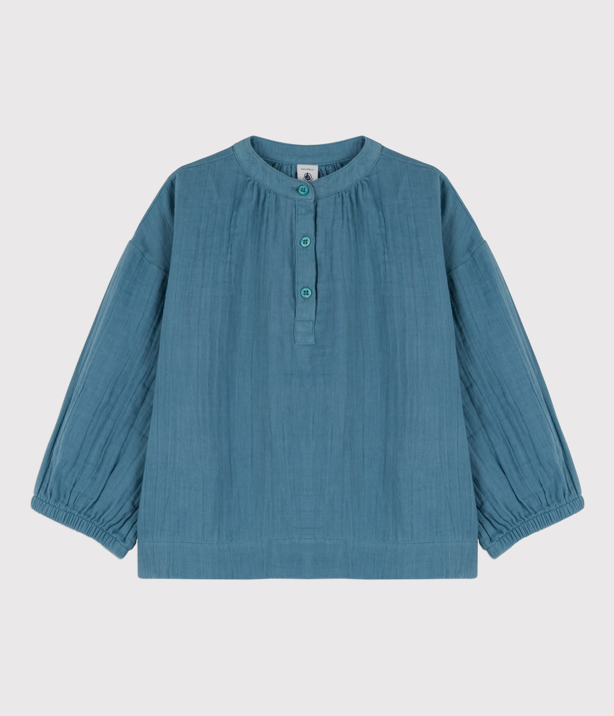 Girls' Cotton Gauze Blouse