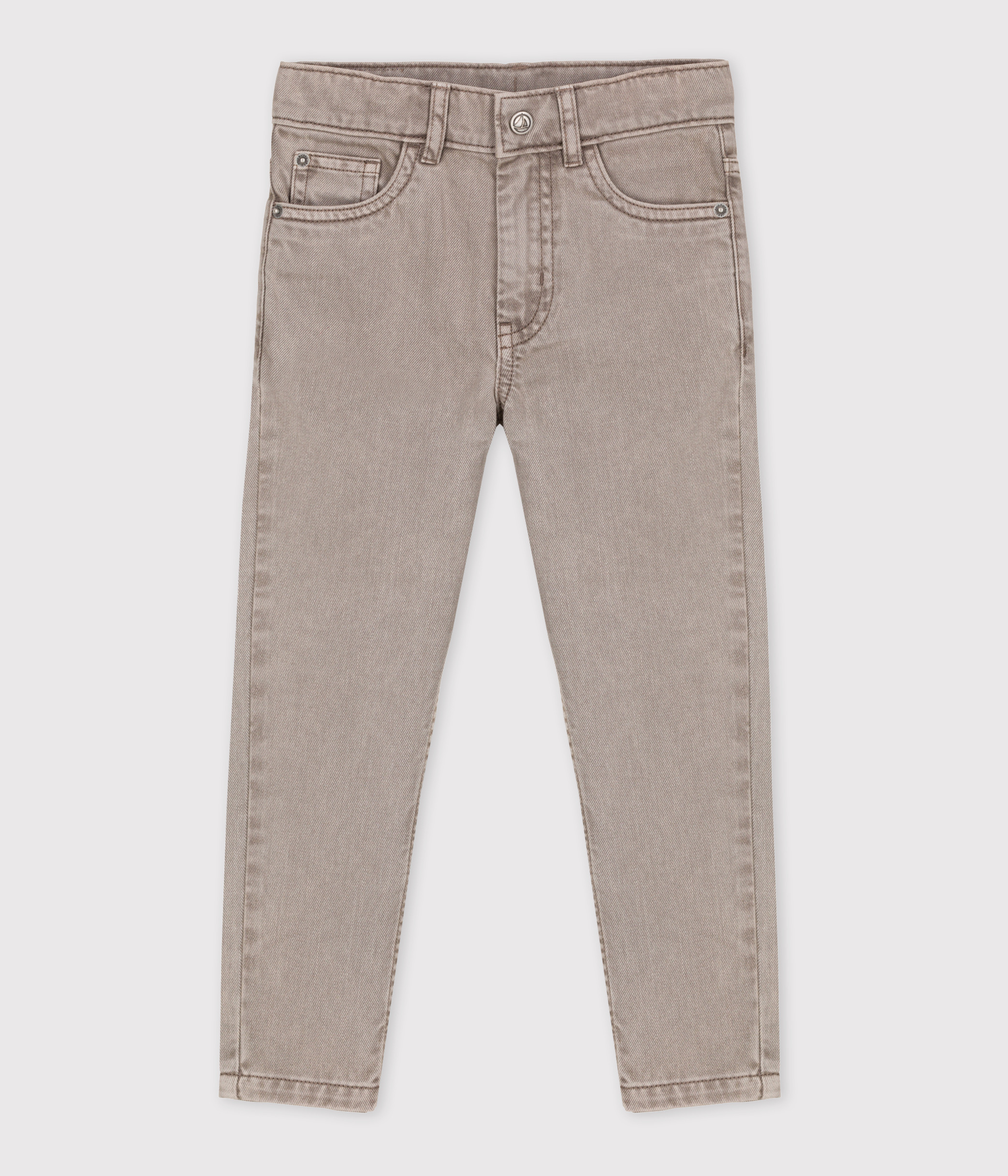 Girls' Straight-Fit Denim Trousers
