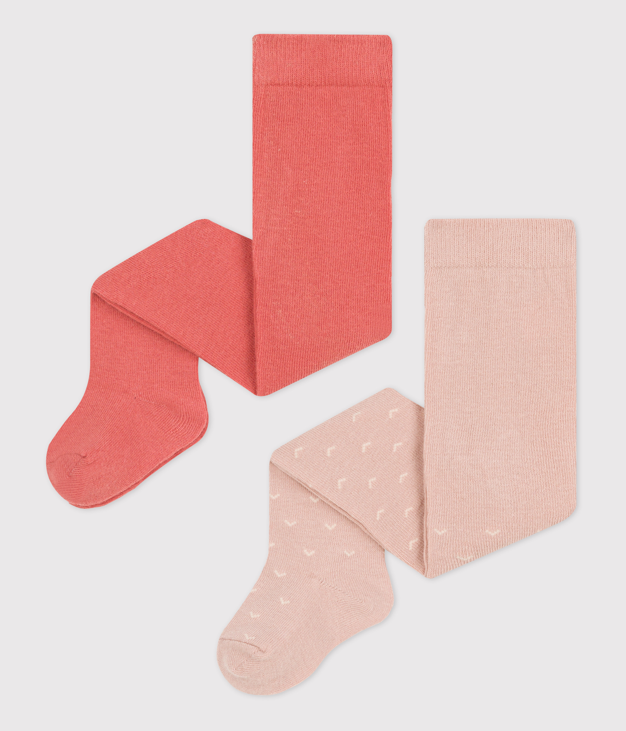 Babies' Jersey Tights - 2-Pack