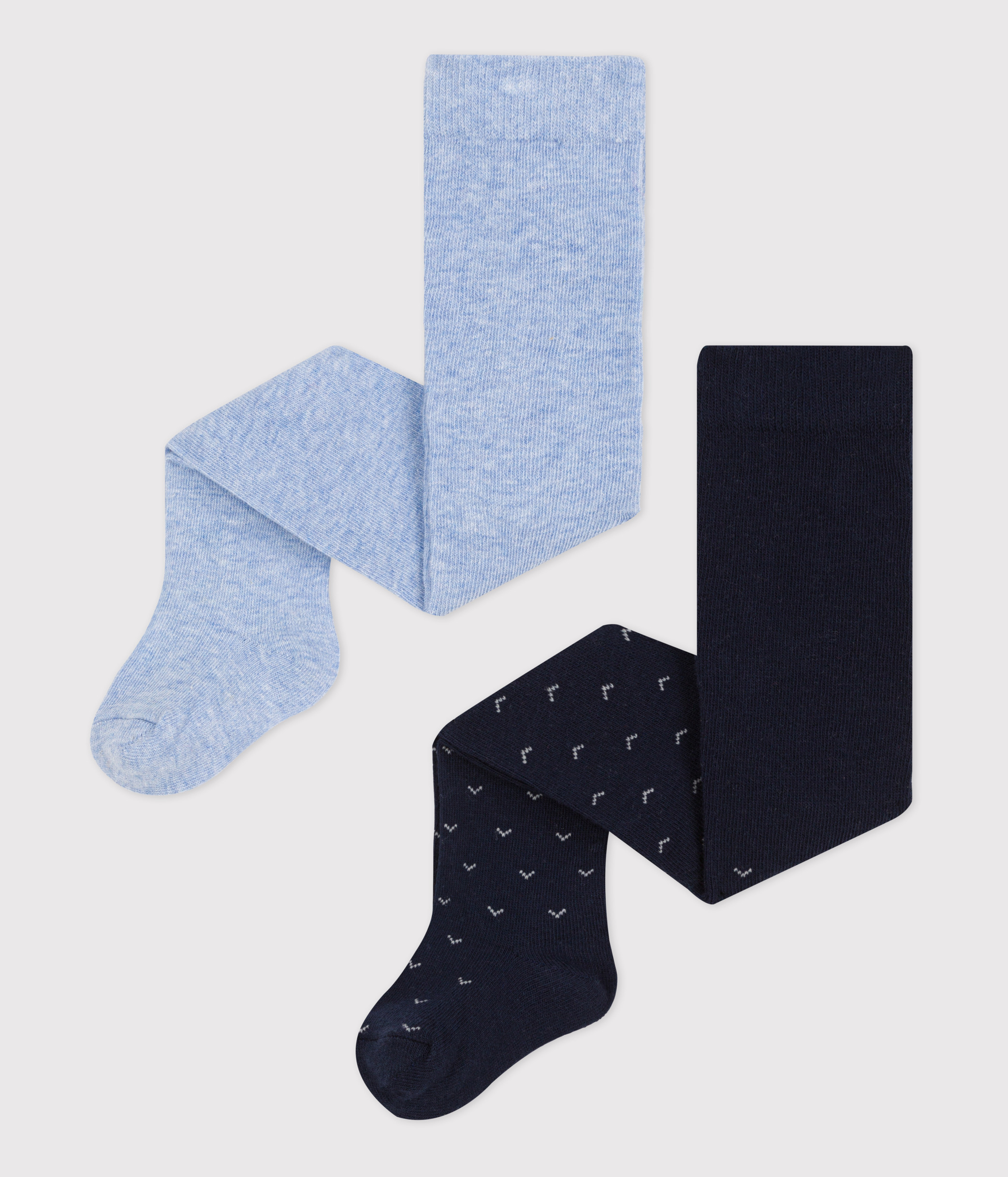 Babies' Jersey Tights - 2-Pack