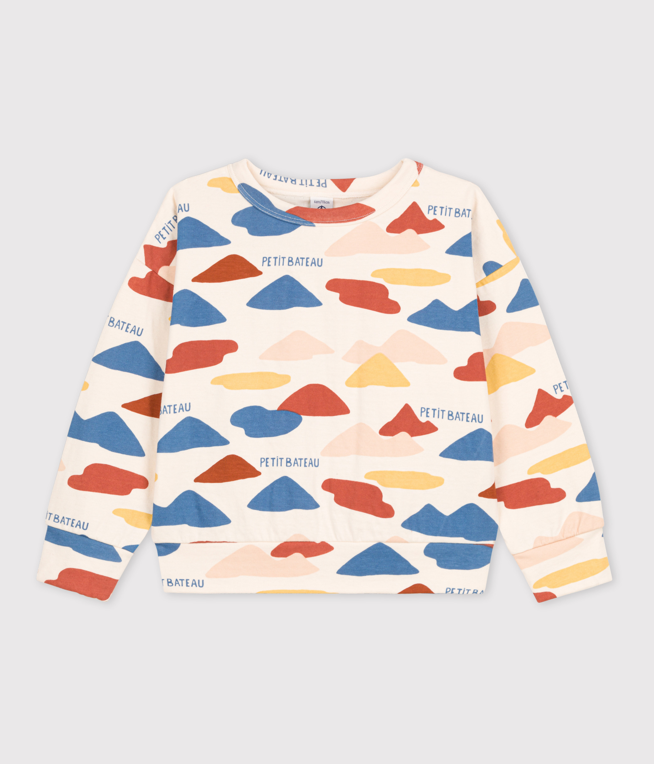 Boys' Printed Tube Knit Sweatshirt