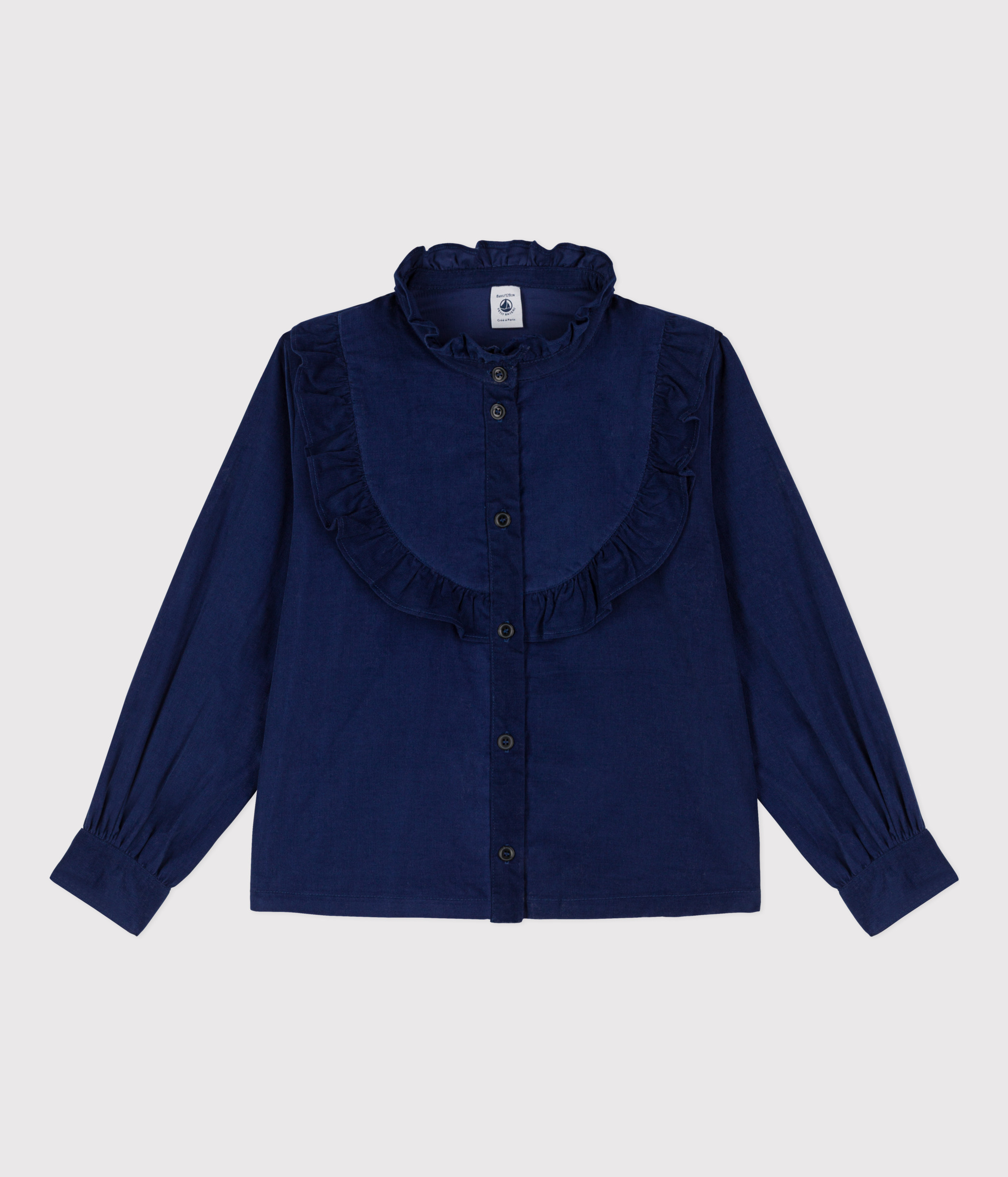 Girls' Velvet Blouse