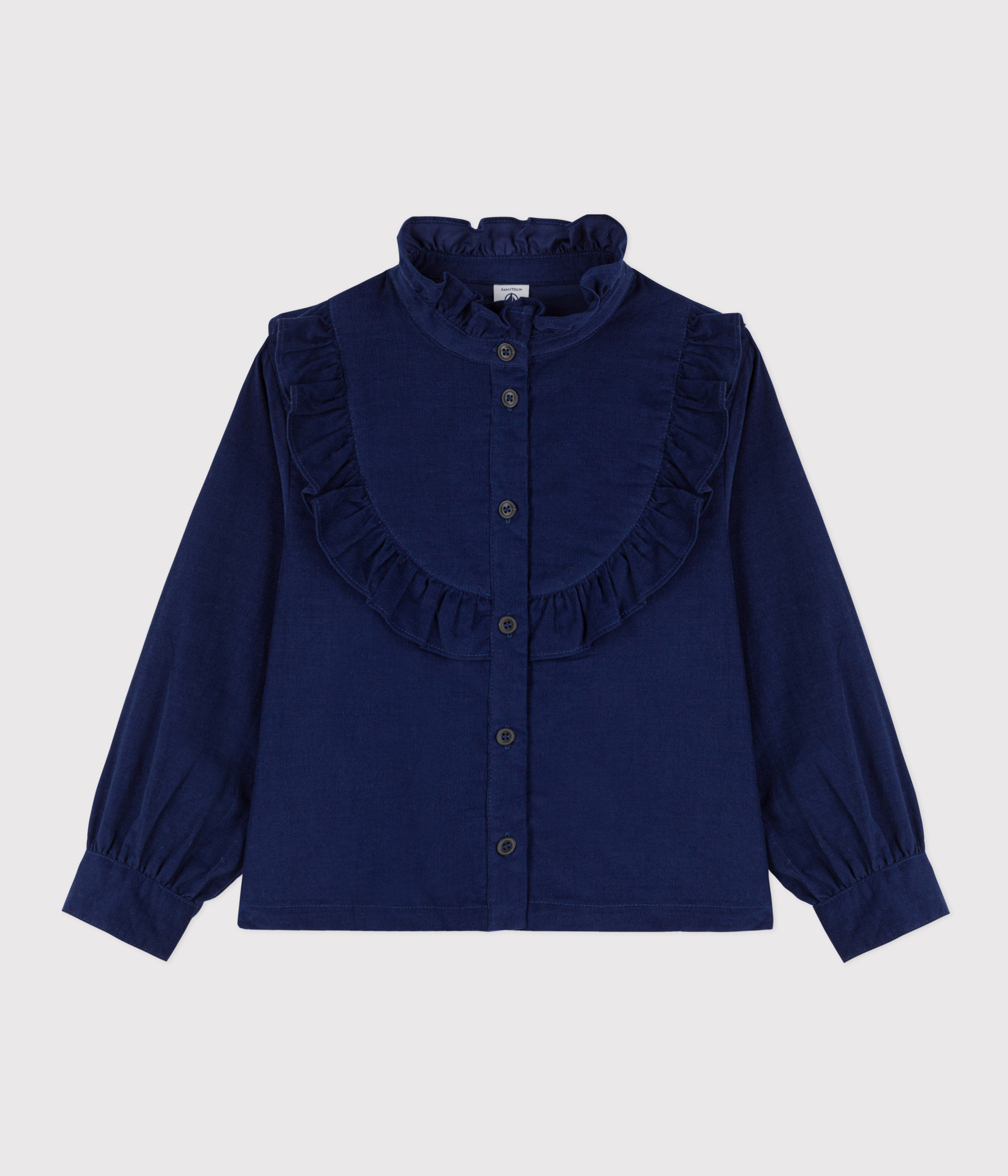 Girls' Velvet Blouse