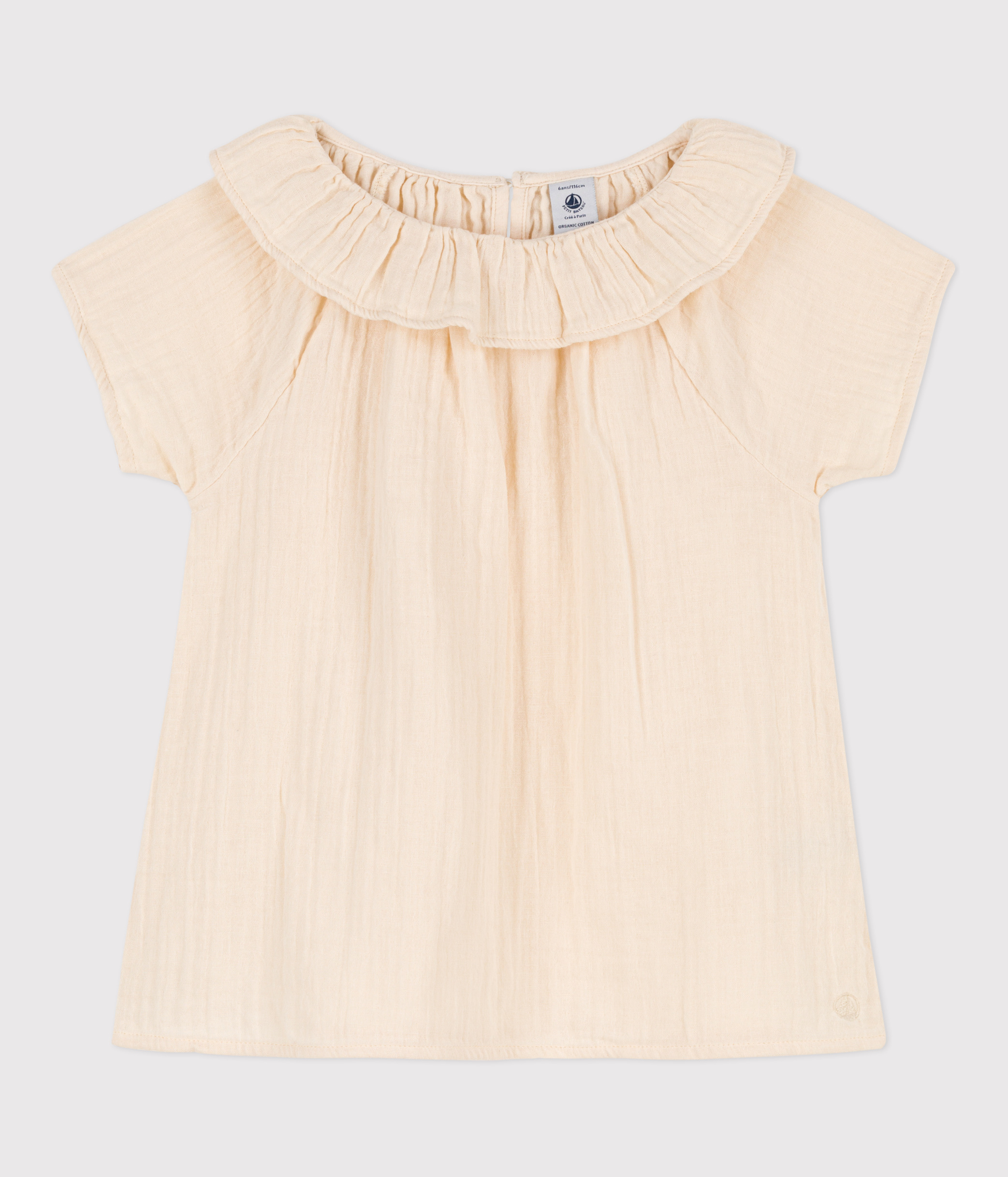 Girls' Cotton Gauze Blouse