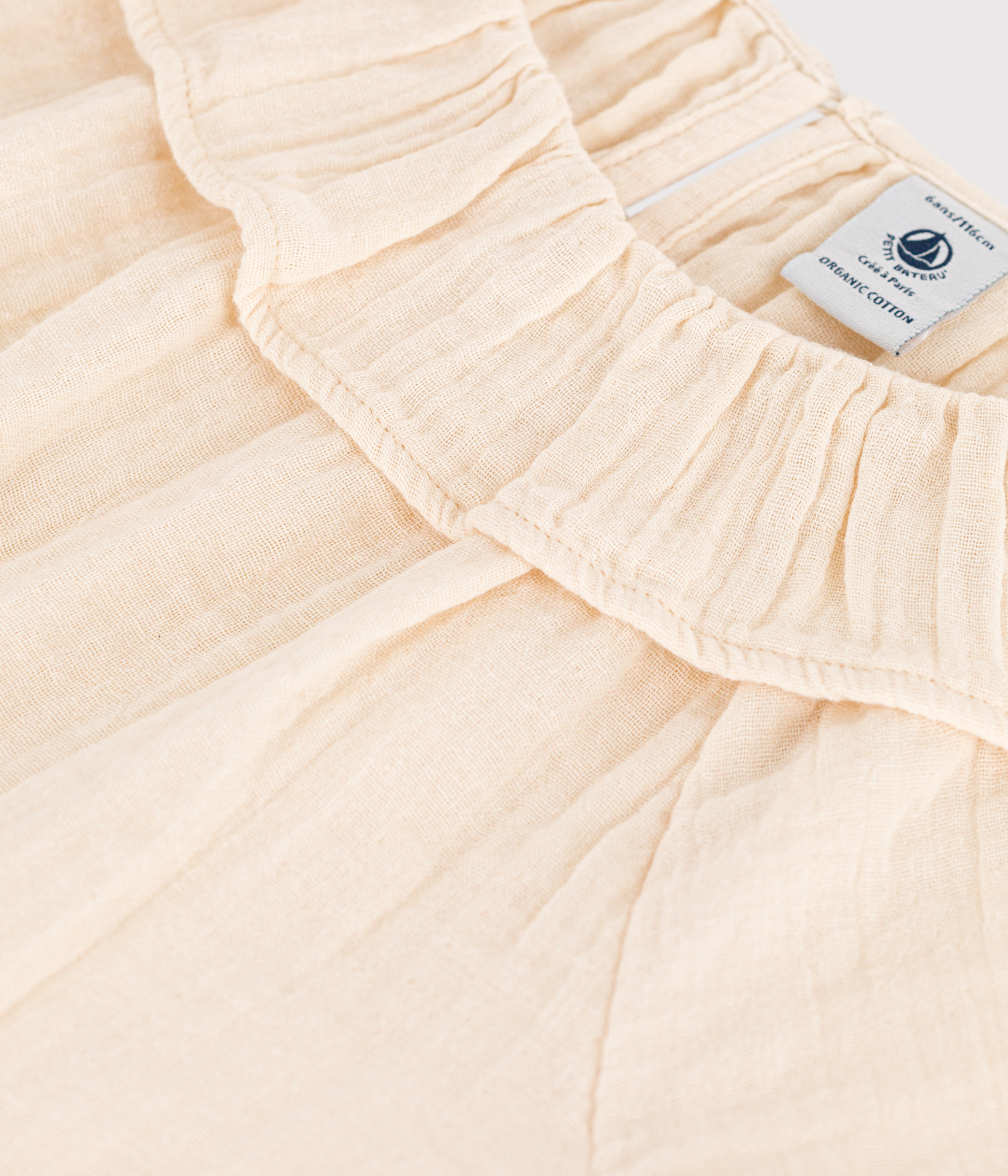 Girls' Cotton Gauze Blouse