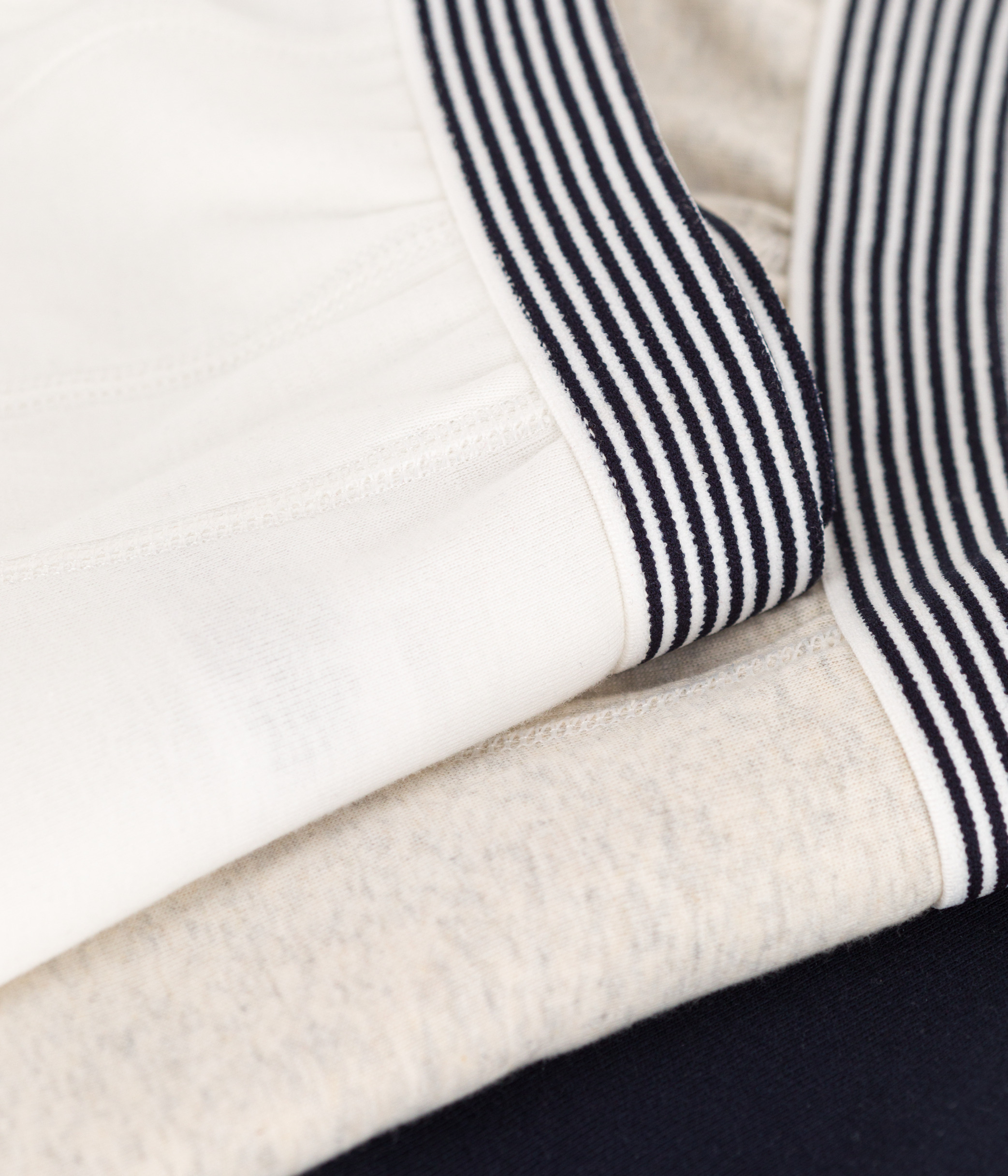 Boys' Plain Cotton Boxer Shorts - 3-Pack
