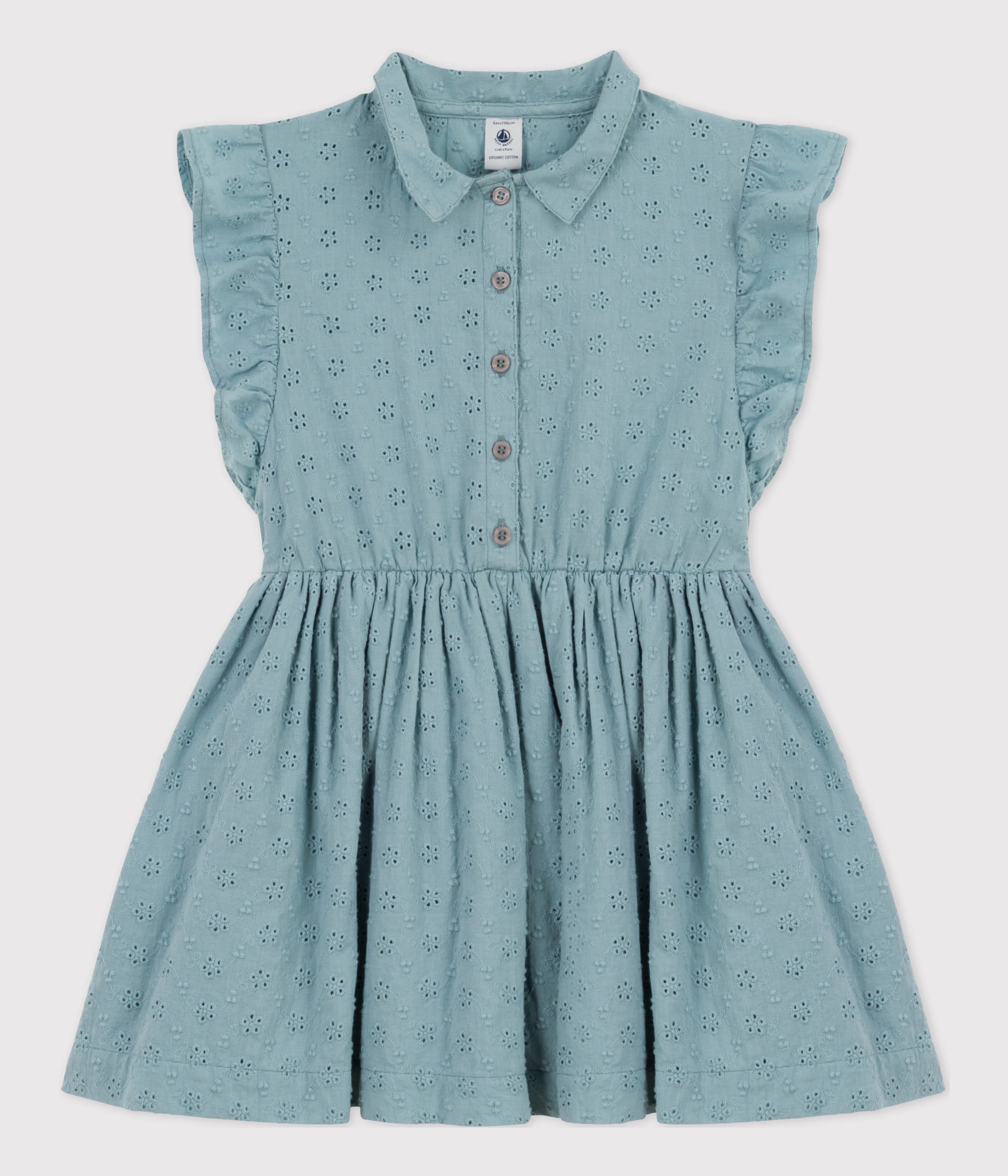 Girls' Broderie Anglaise Dress