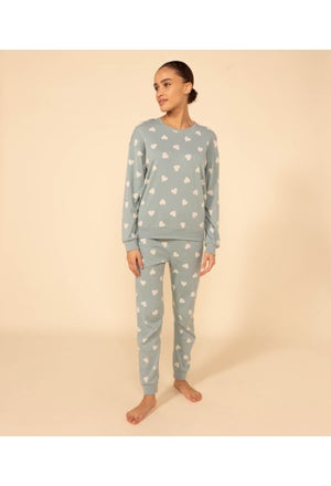 Women's Heart Cotton Pyjamas