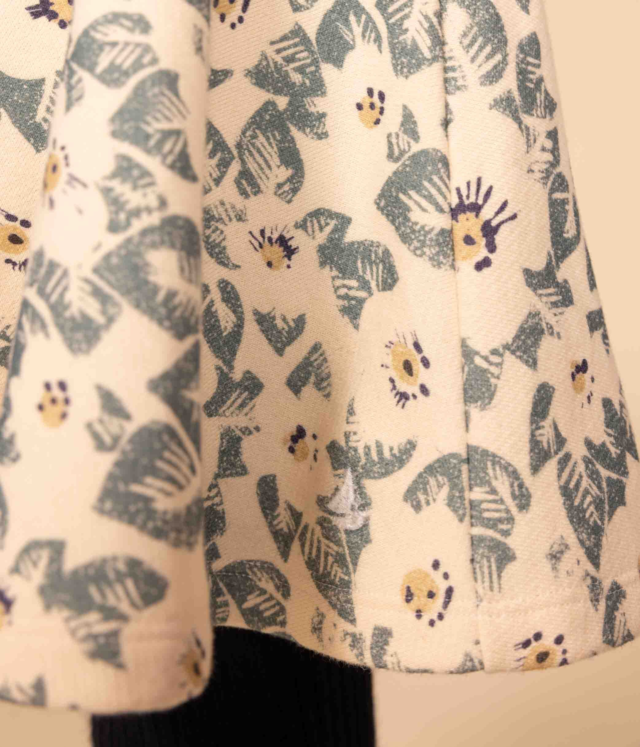 Girls' brushed fleece skirt