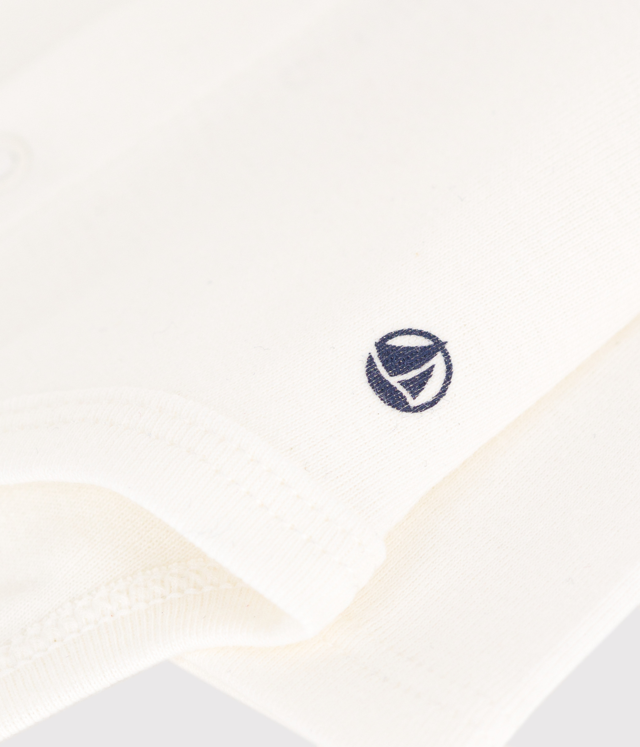 Babies' Long-Sleeved Cotton Bodysuit With Collar