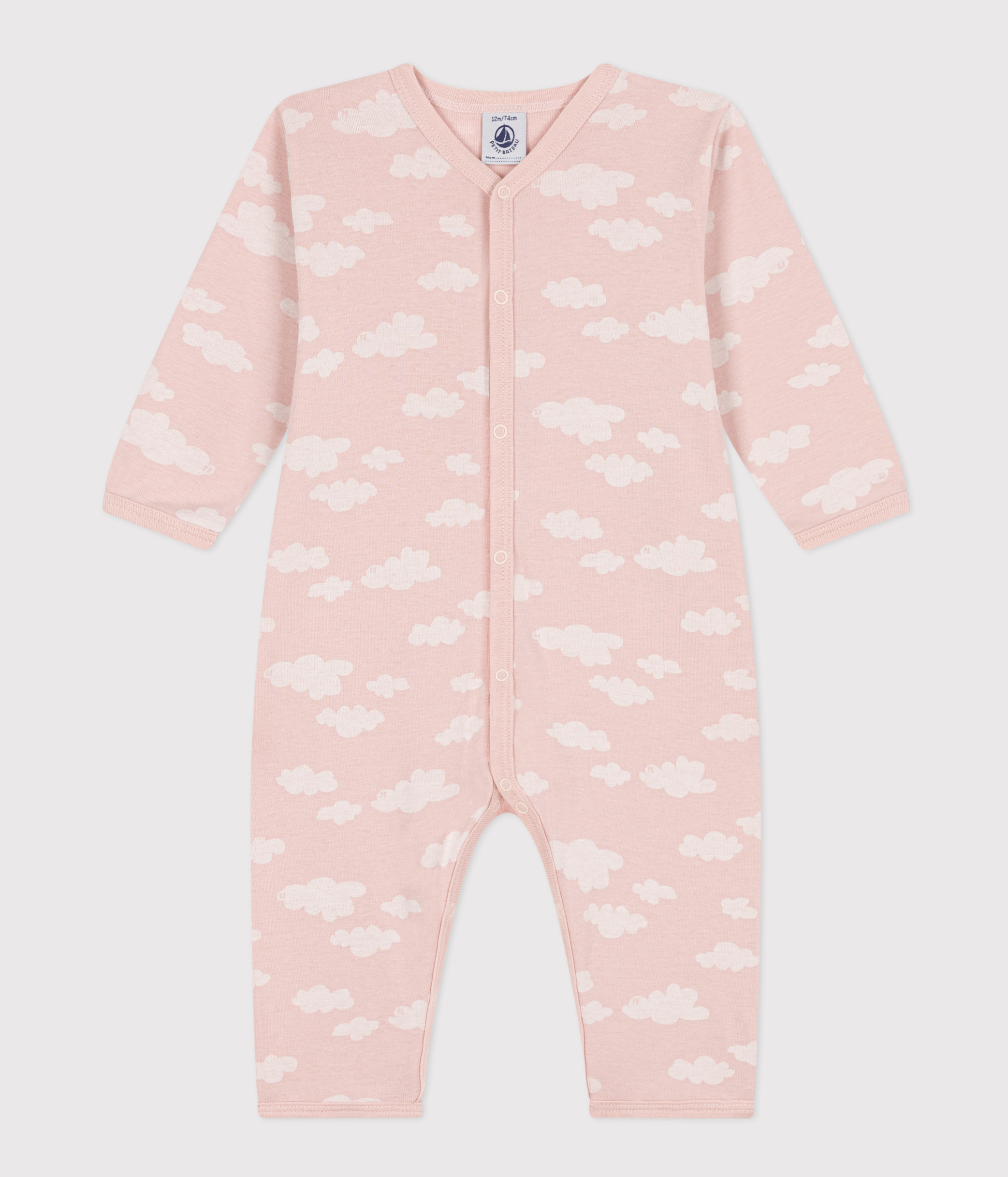 Babies' Patterned Footless Cotton Pyjamas