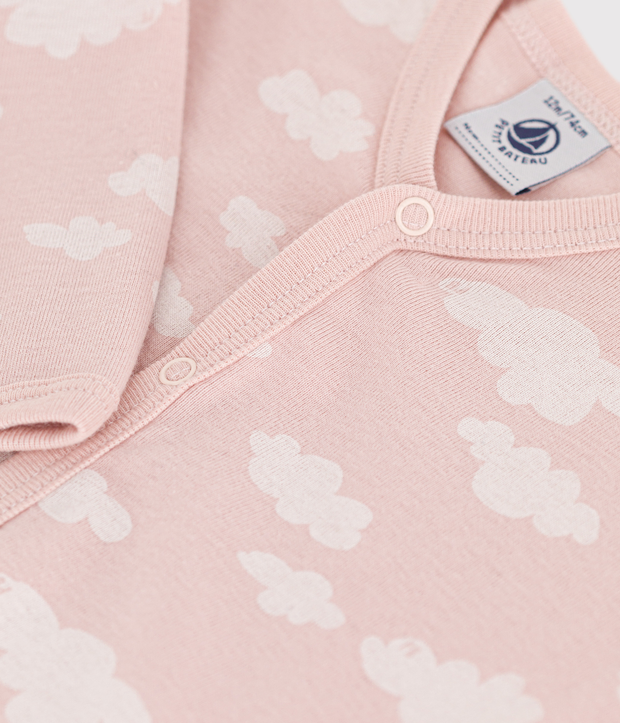 Babies' Patterned Footless Cotton Pyjamas
