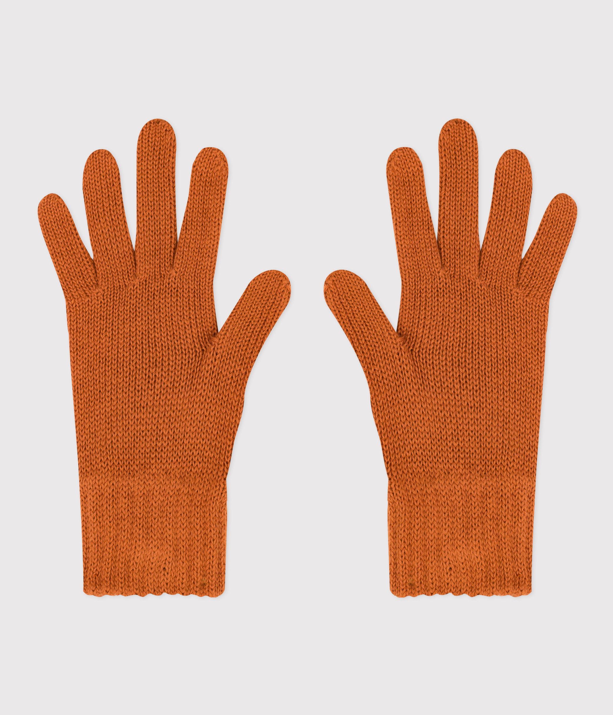 Unisex Fleece-Lined Knitted Gloves