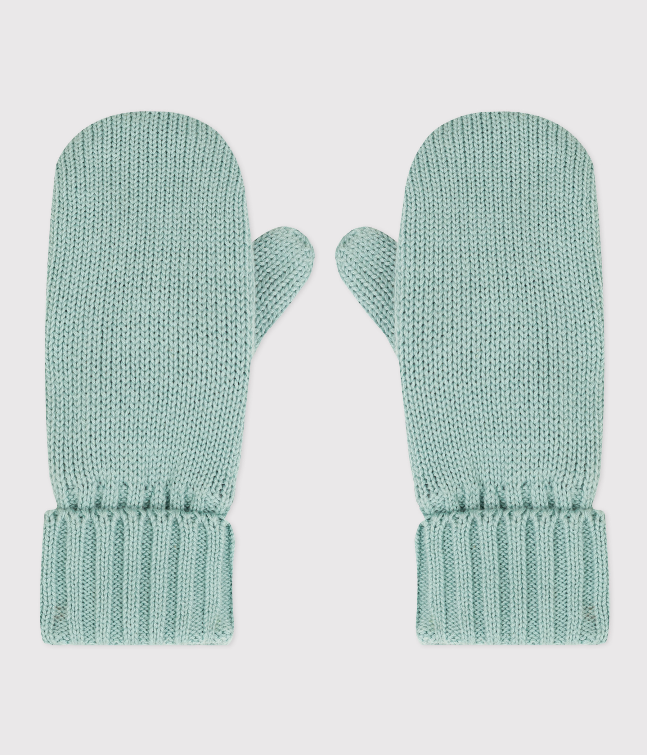 Unisex Fleece-Lined Knitted Mittens