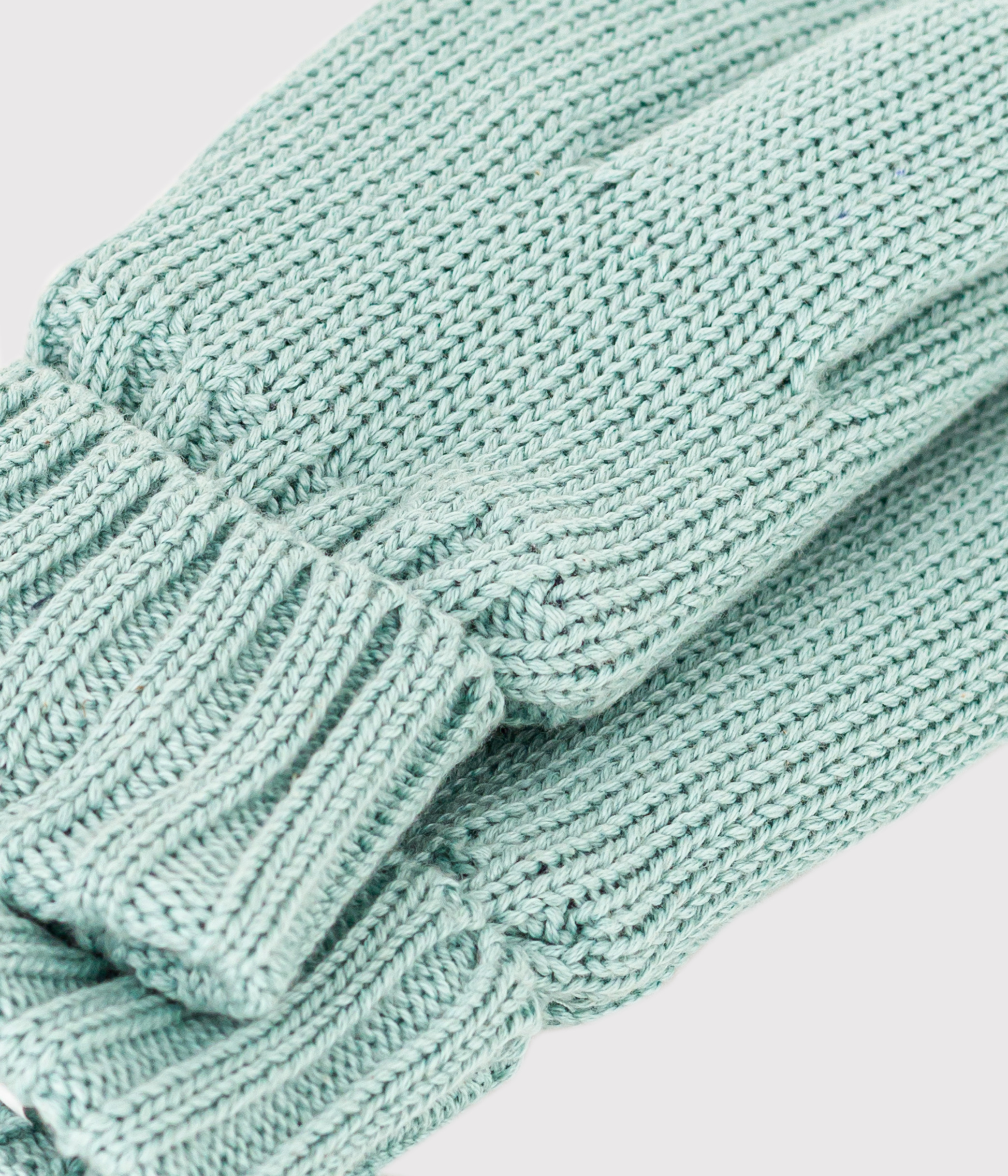 Unisex Fleece-Lined Knitted Mittens