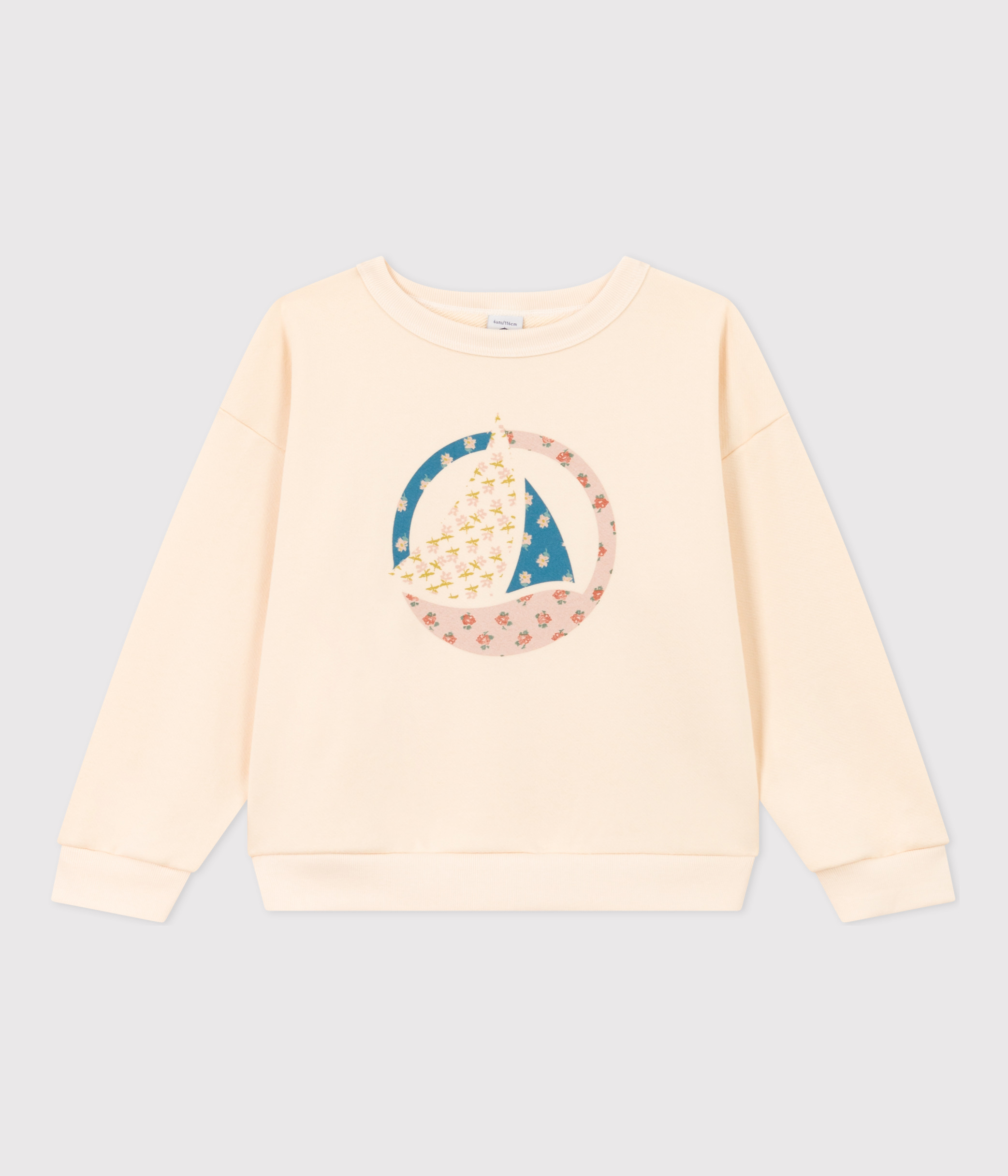 Girls' fleece sweatshirt