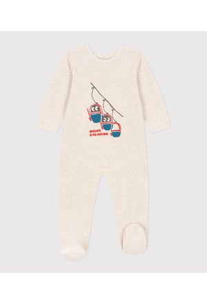 Babies' Velour Gondola Pyjamas