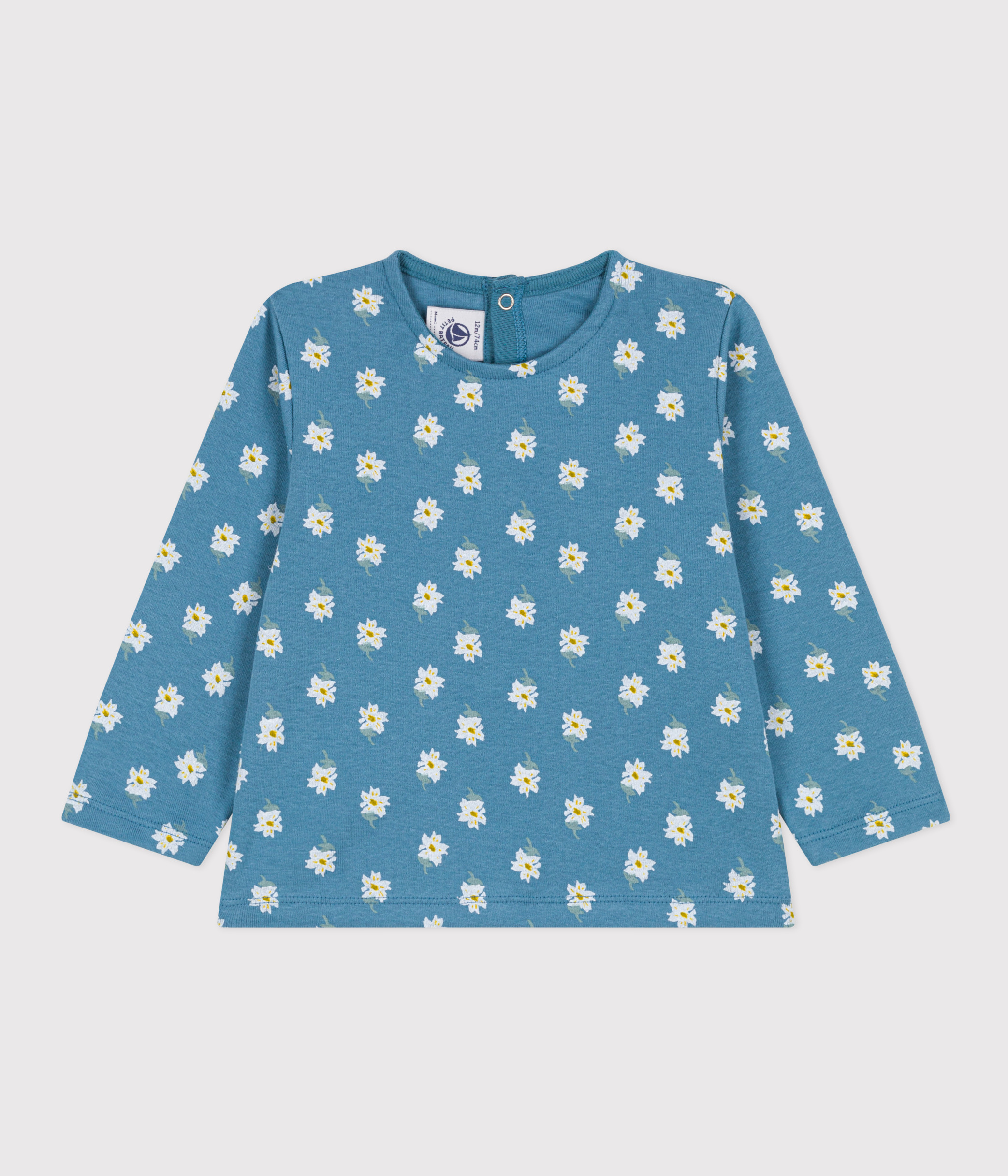 Babies' Long-Sleeved Cotton T-Shirt