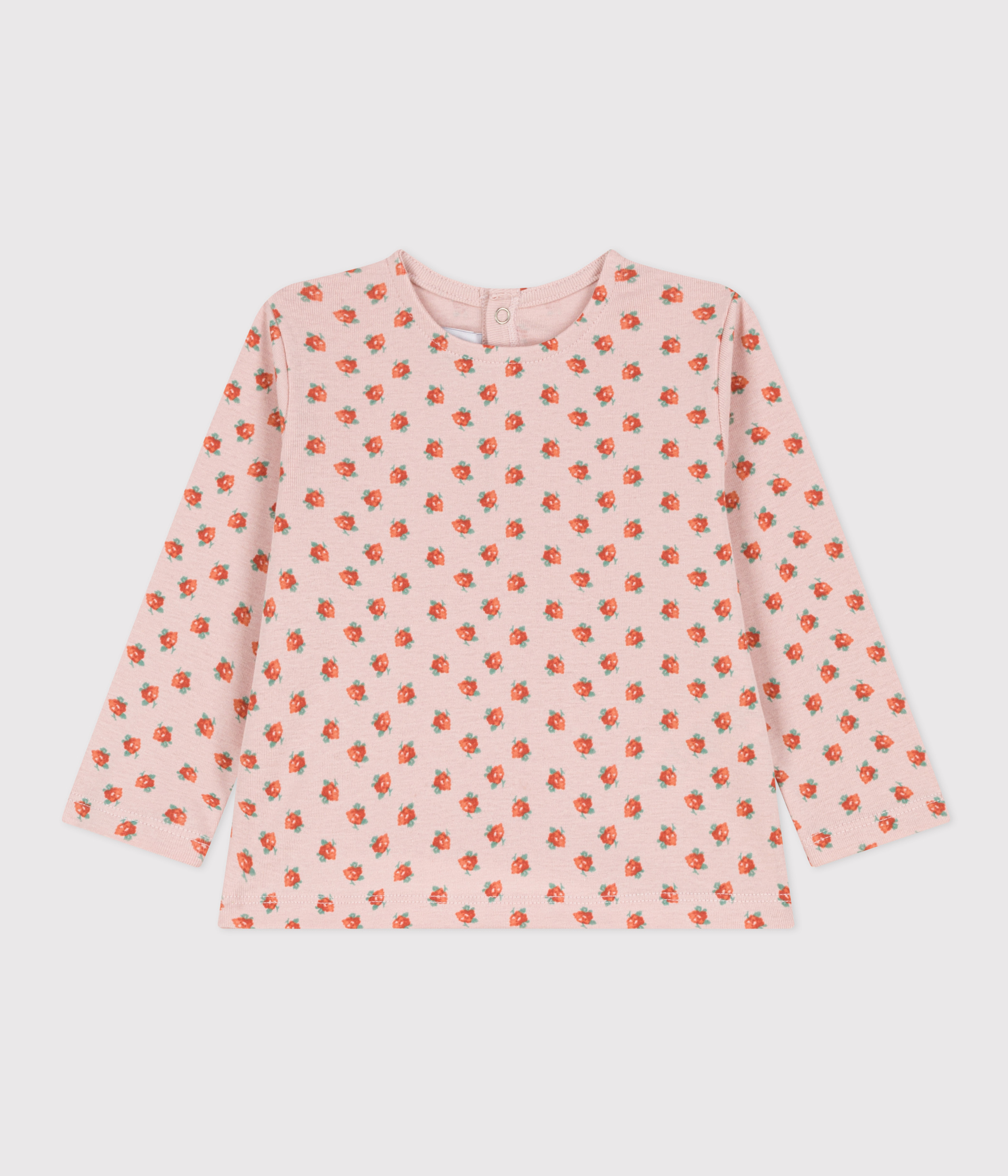 Babies' Long-Sleeved Cotton T-Shirt