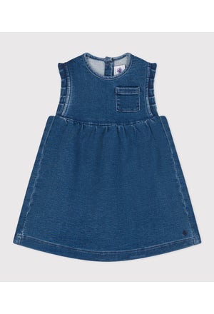 فستان جينز صديق للبيئة للأطفال