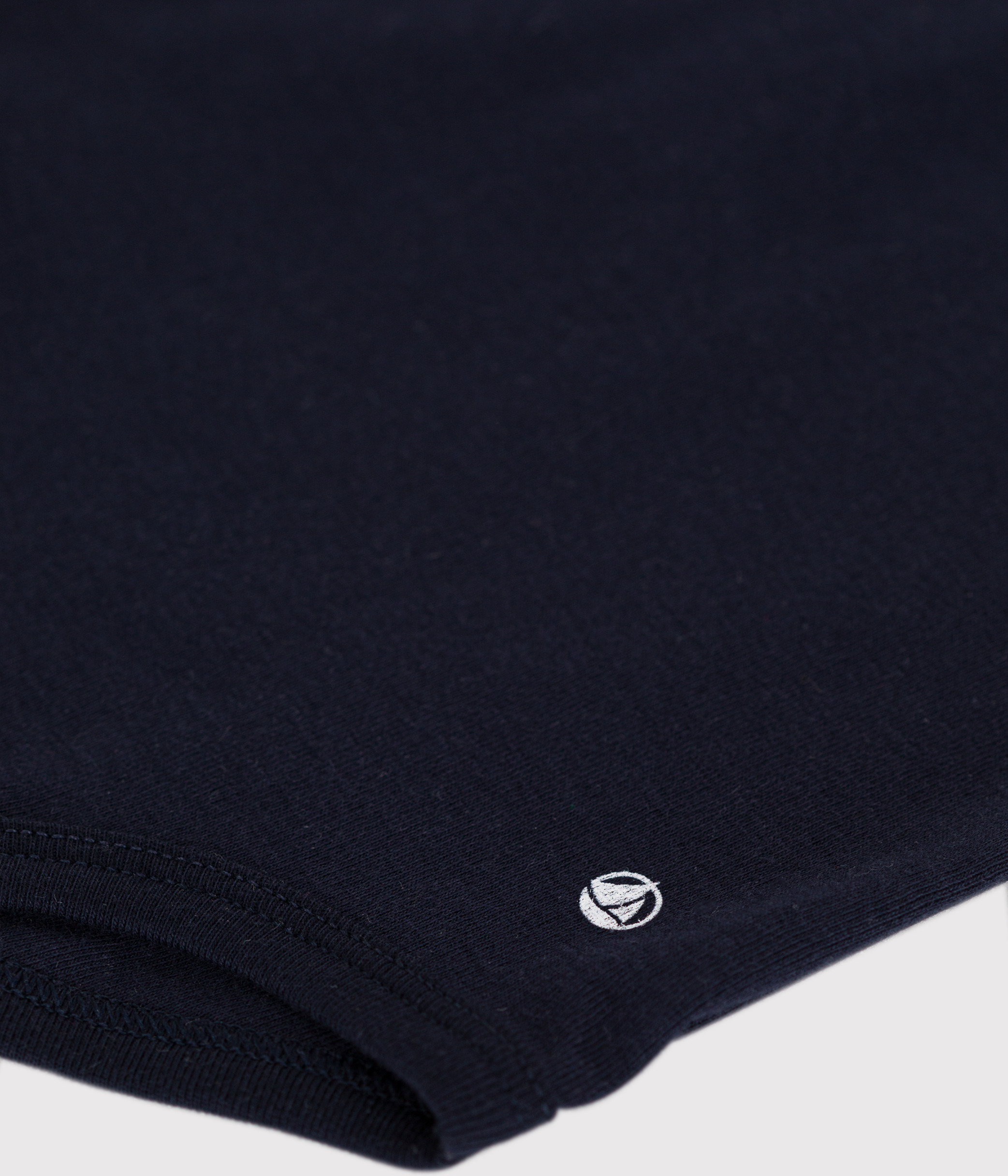 Babies' Short-Sleeved Cotton Bodysuit with Polo Shirt Collar