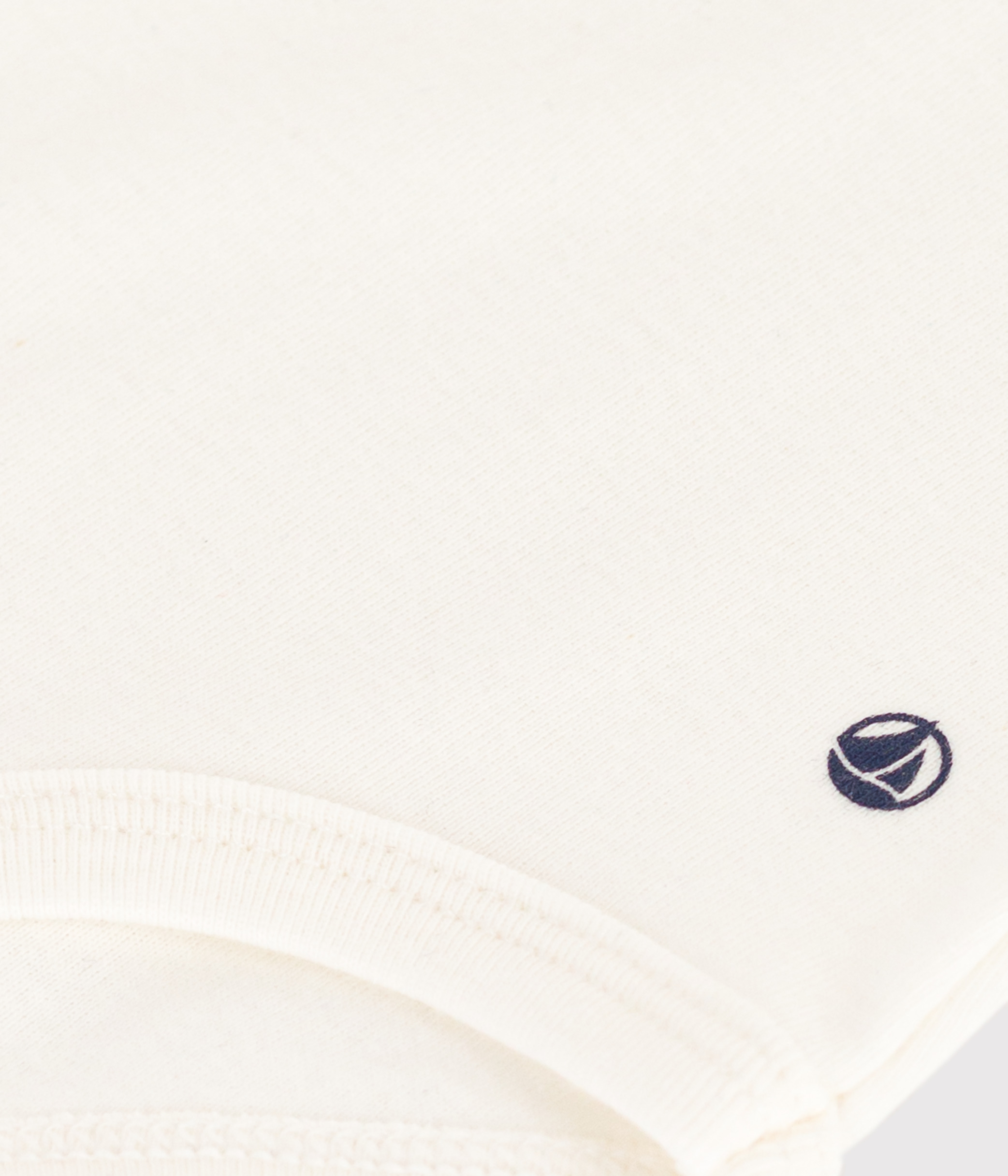 Babies' Short-Sleeved Cotton Bodysuit With Ruffle Collar