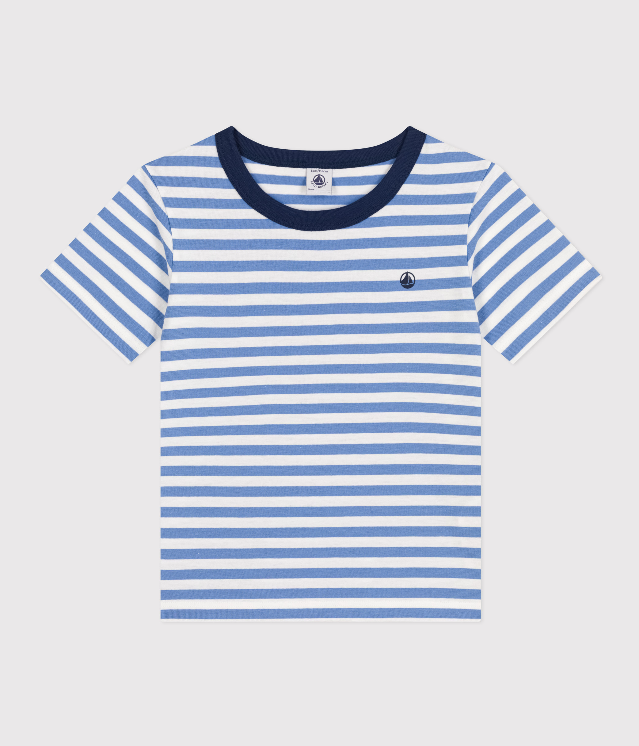 LITTLE MARCEL Polo manches courtes Garçon 100% Coton Blanc