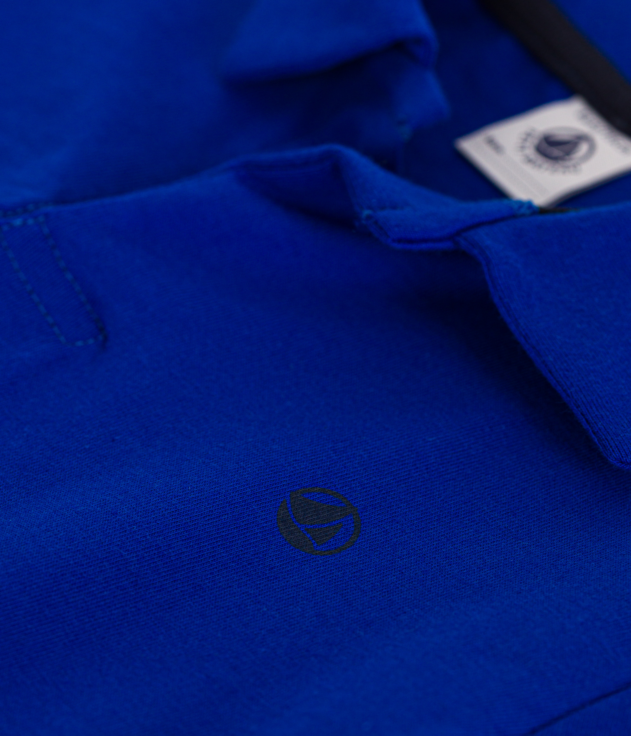 Boys' Short-Sleeved Cotton Polo Shirt