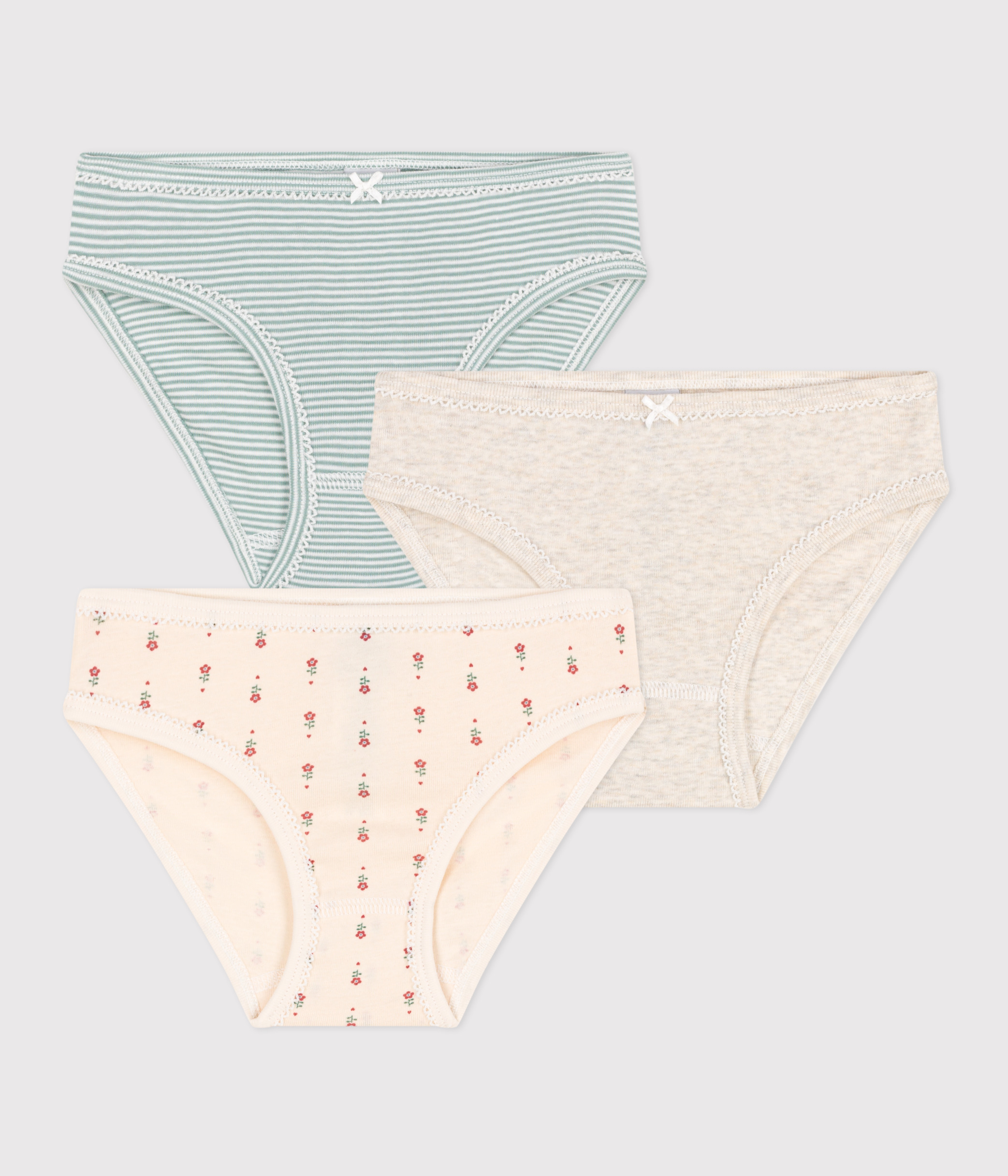Children's Cotton Knickers - 3-Pack