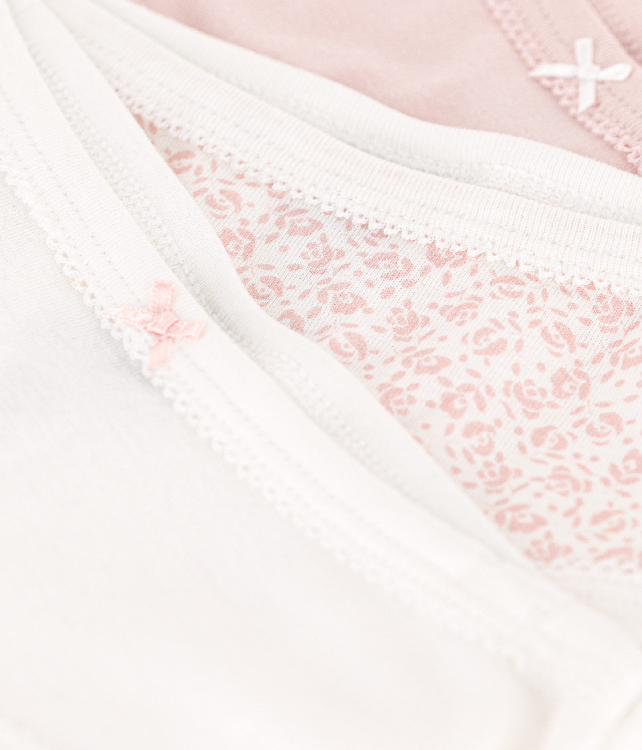 Children's High-Waisted Cotton Knickers - 3-Pack