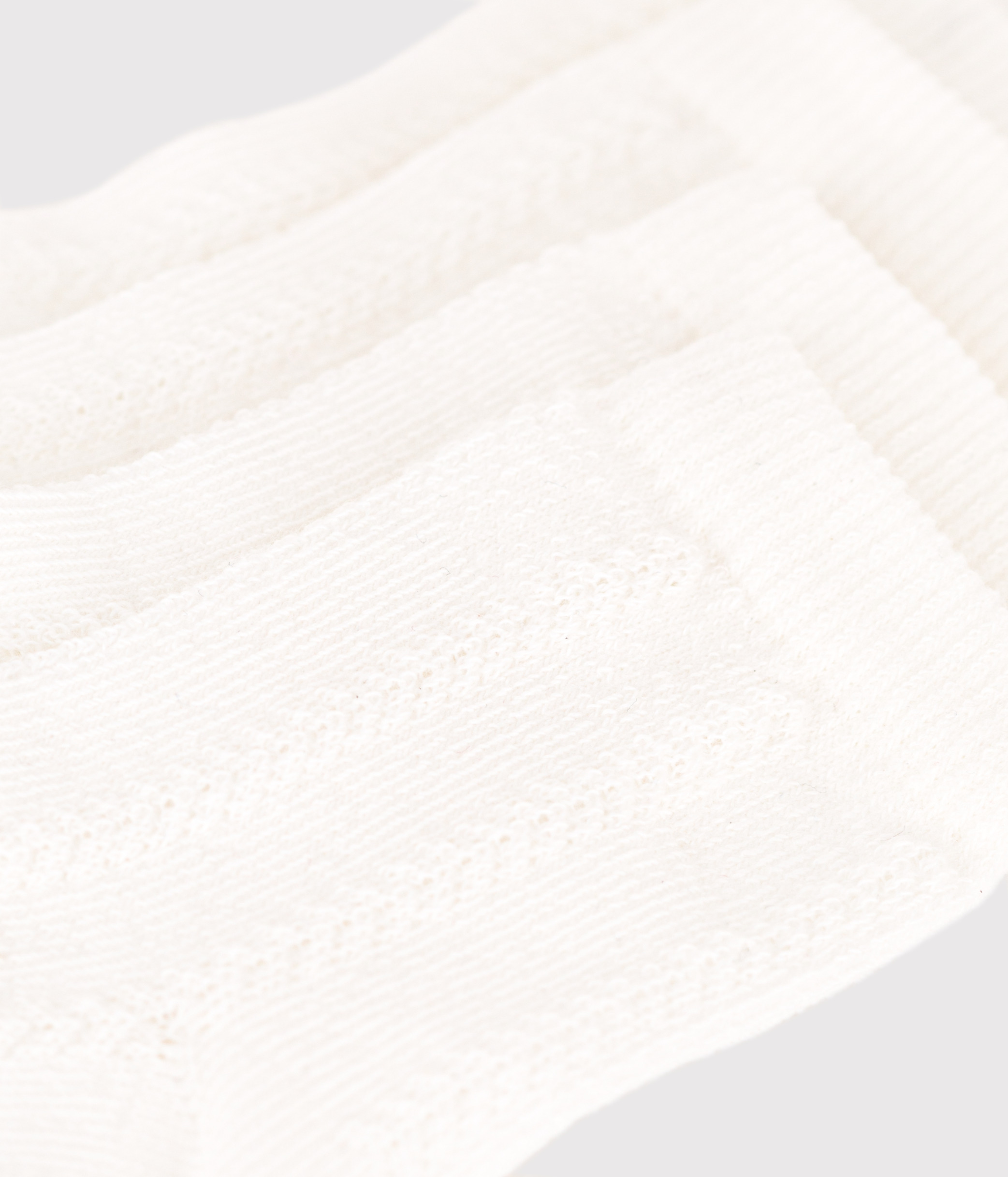 Babies' Plain Cotton Jersey Socks - 2-Pack