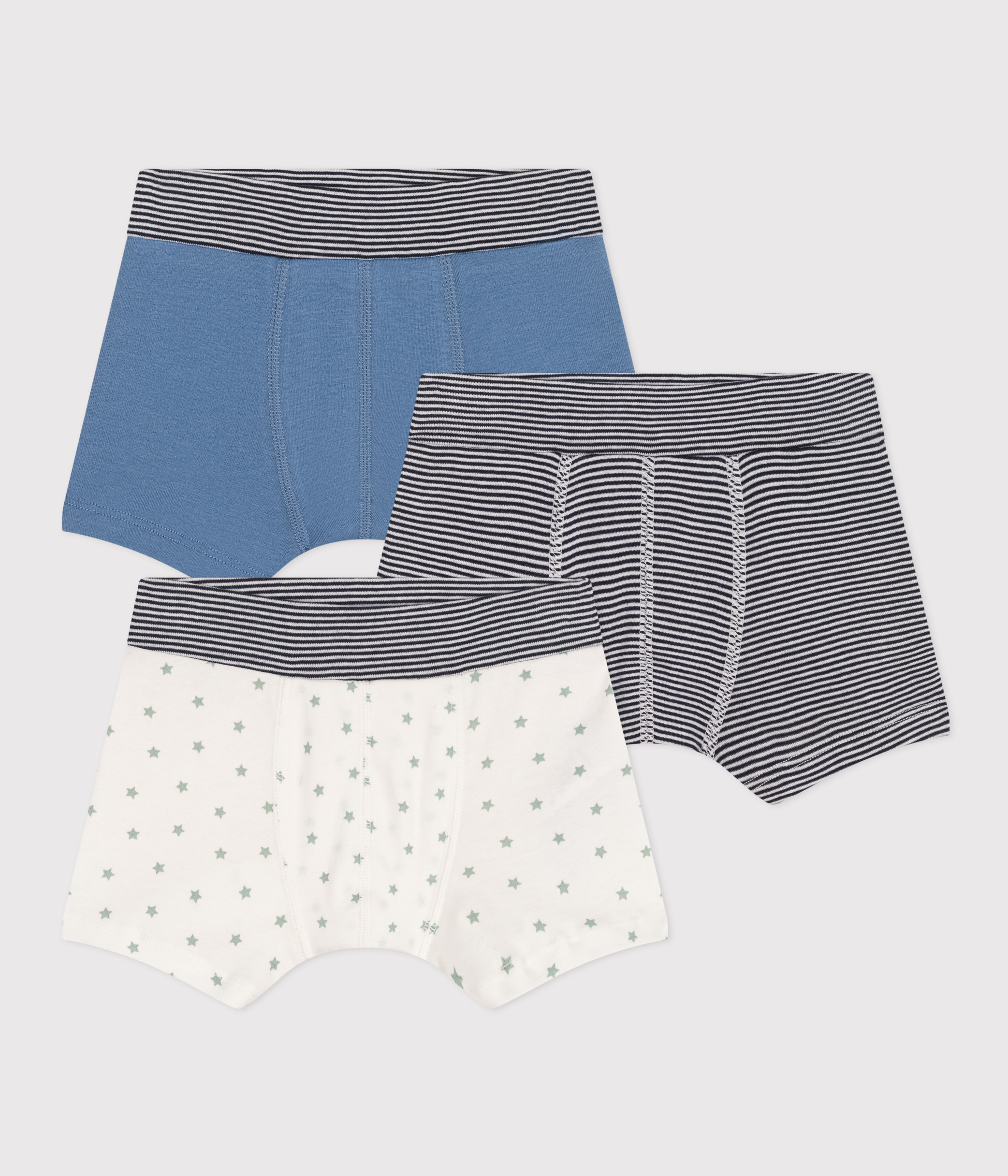 Children's Cotton Boxers - 3-Pack