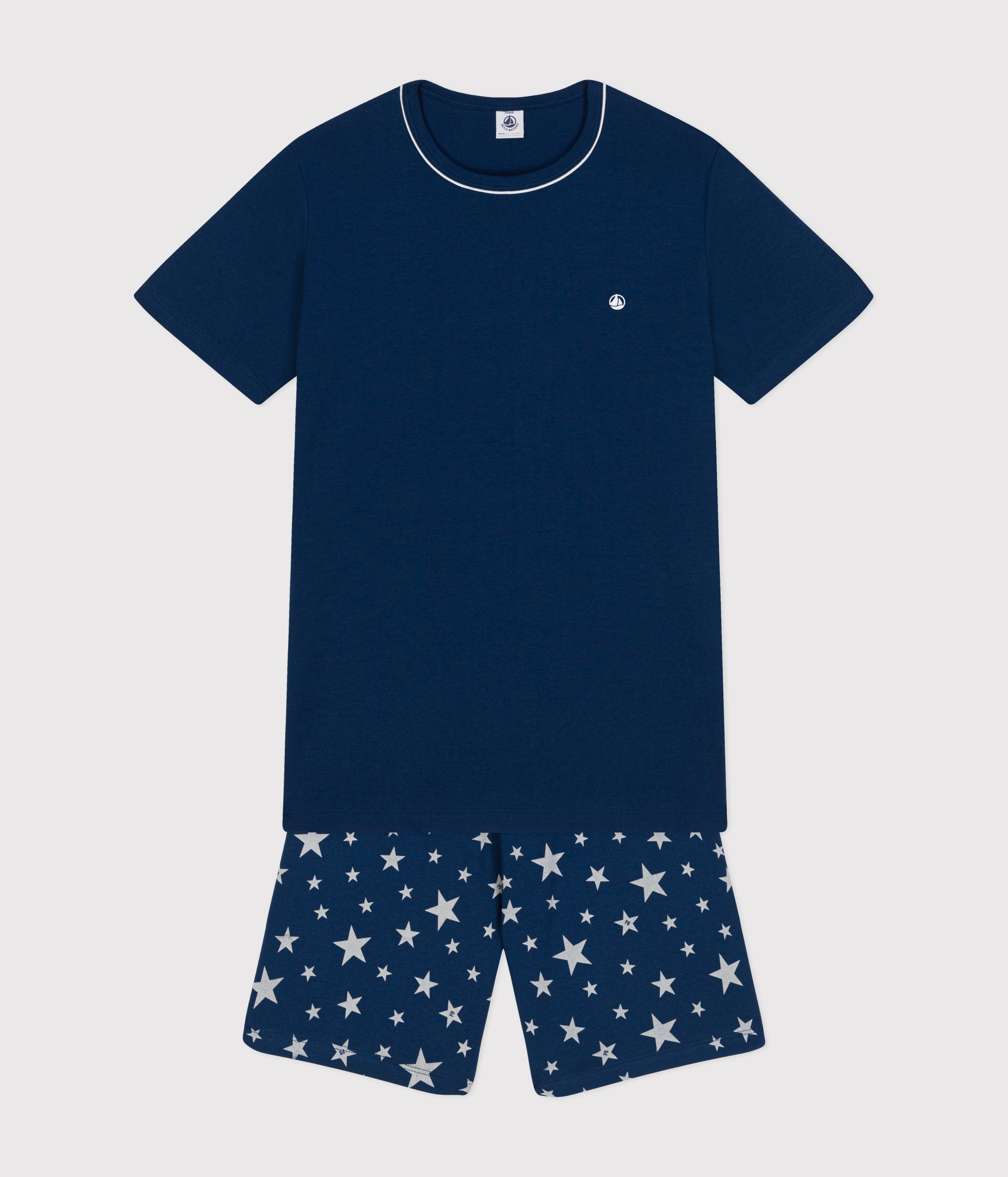 Junior Stripy Short Cotton Pyjamas