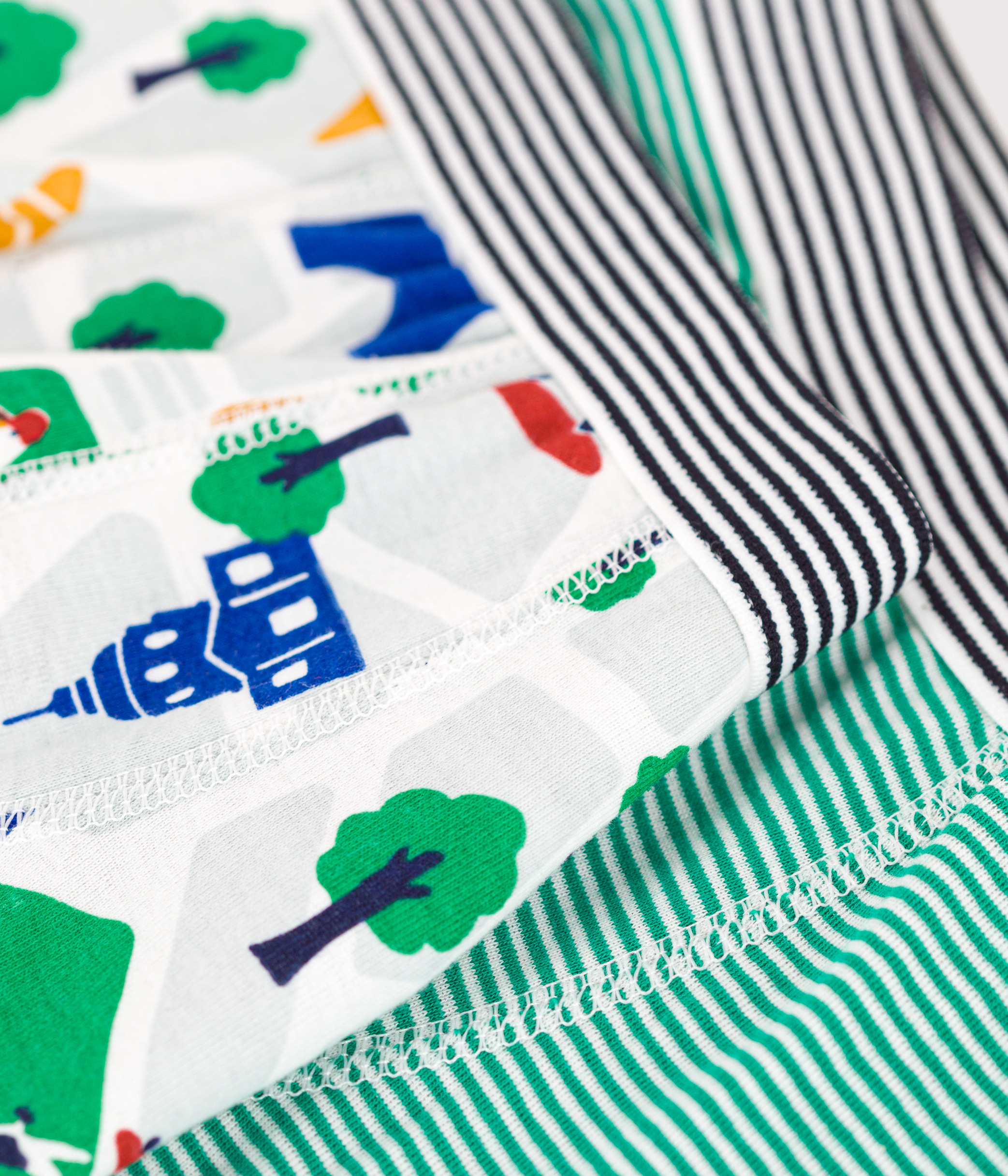 Children's Cotton Paris Boxers - 2-Pack
