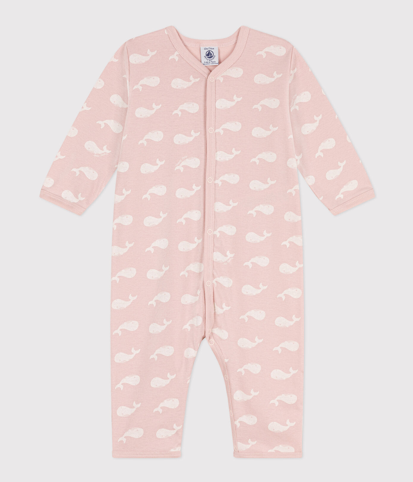 Babies' Printed Footless Cotton Sleepsuit