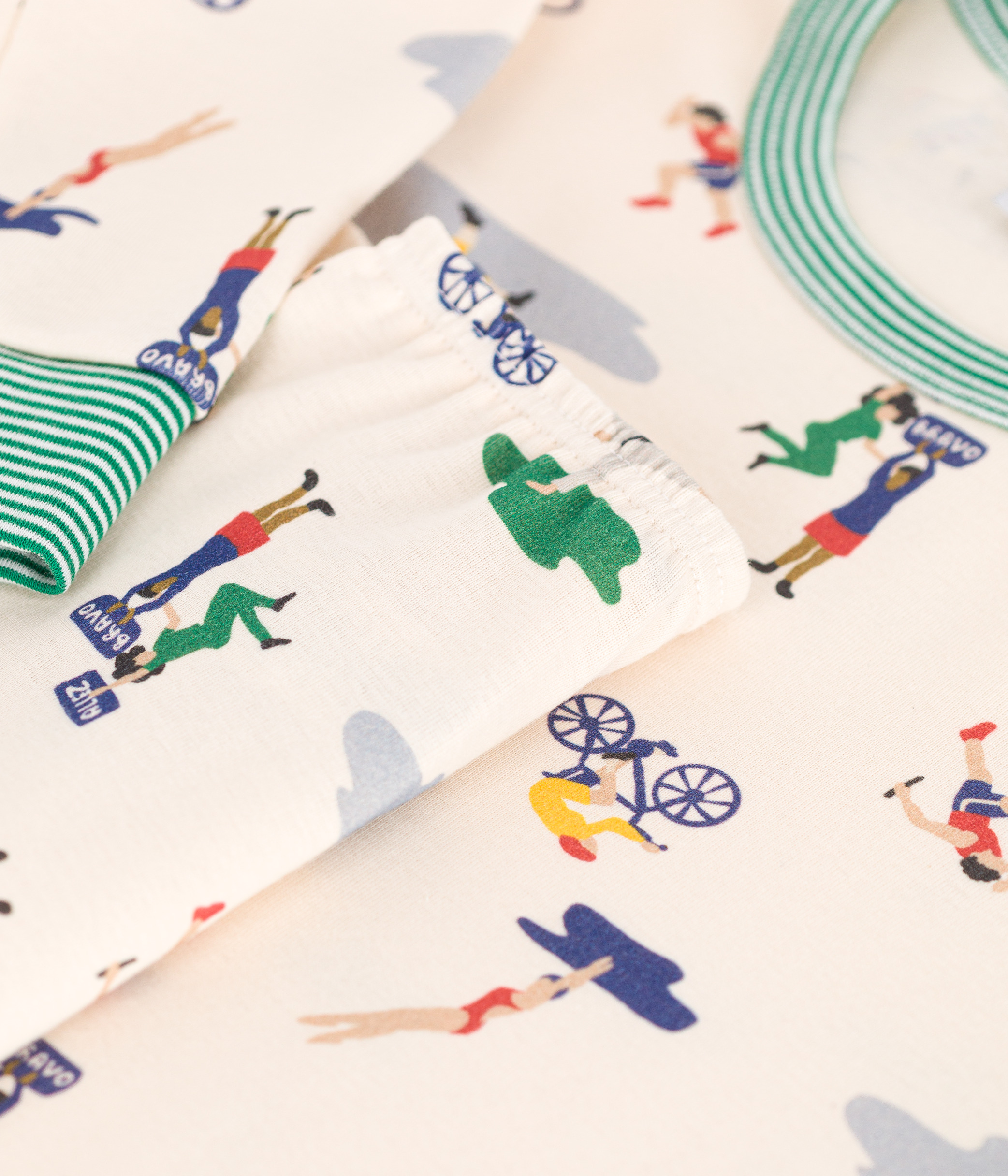 Children's Multi-Sports Print Cotton Pyjamas