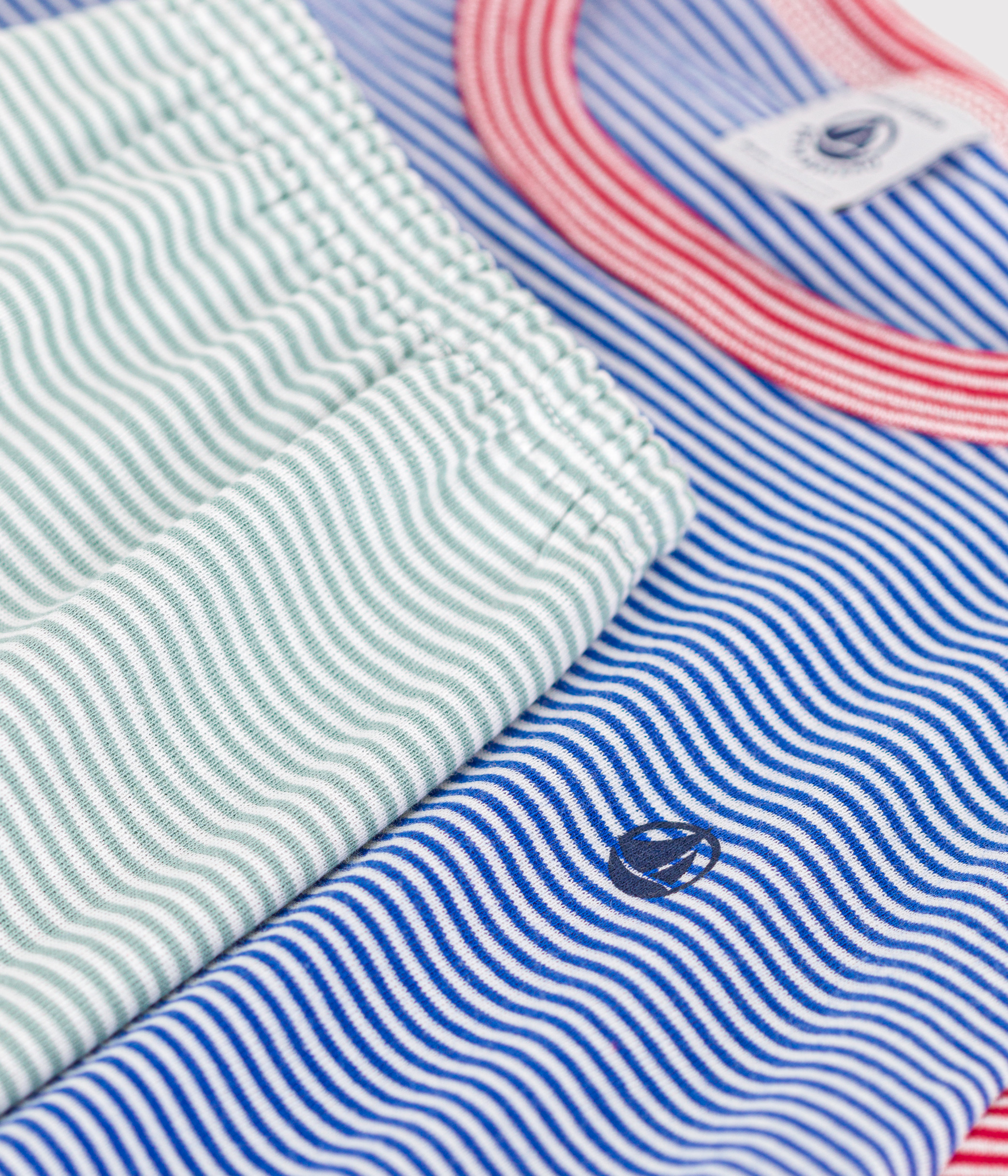 Children's Short Stripy Pyjamas
