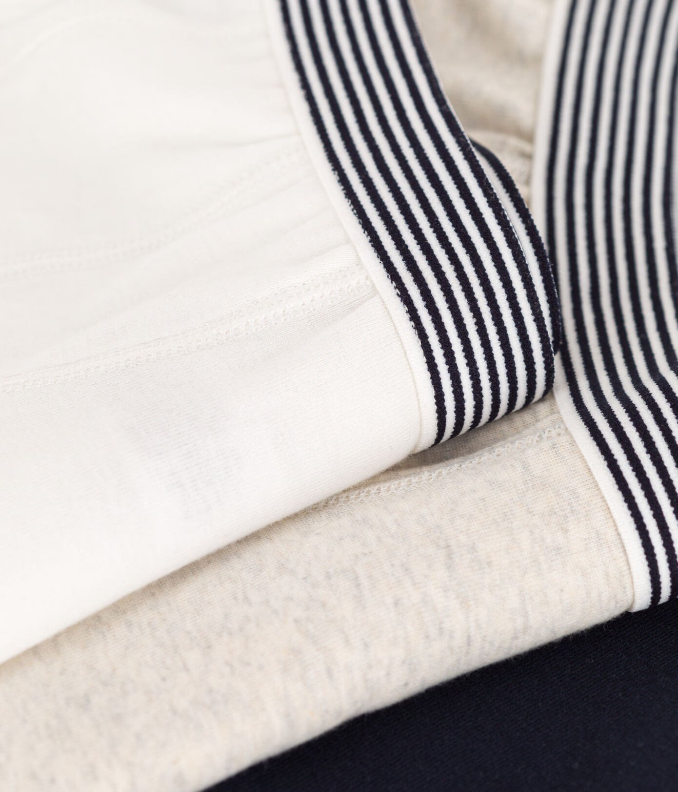 Boys' Plain Cotton Boxer Shorts - 3-Pack