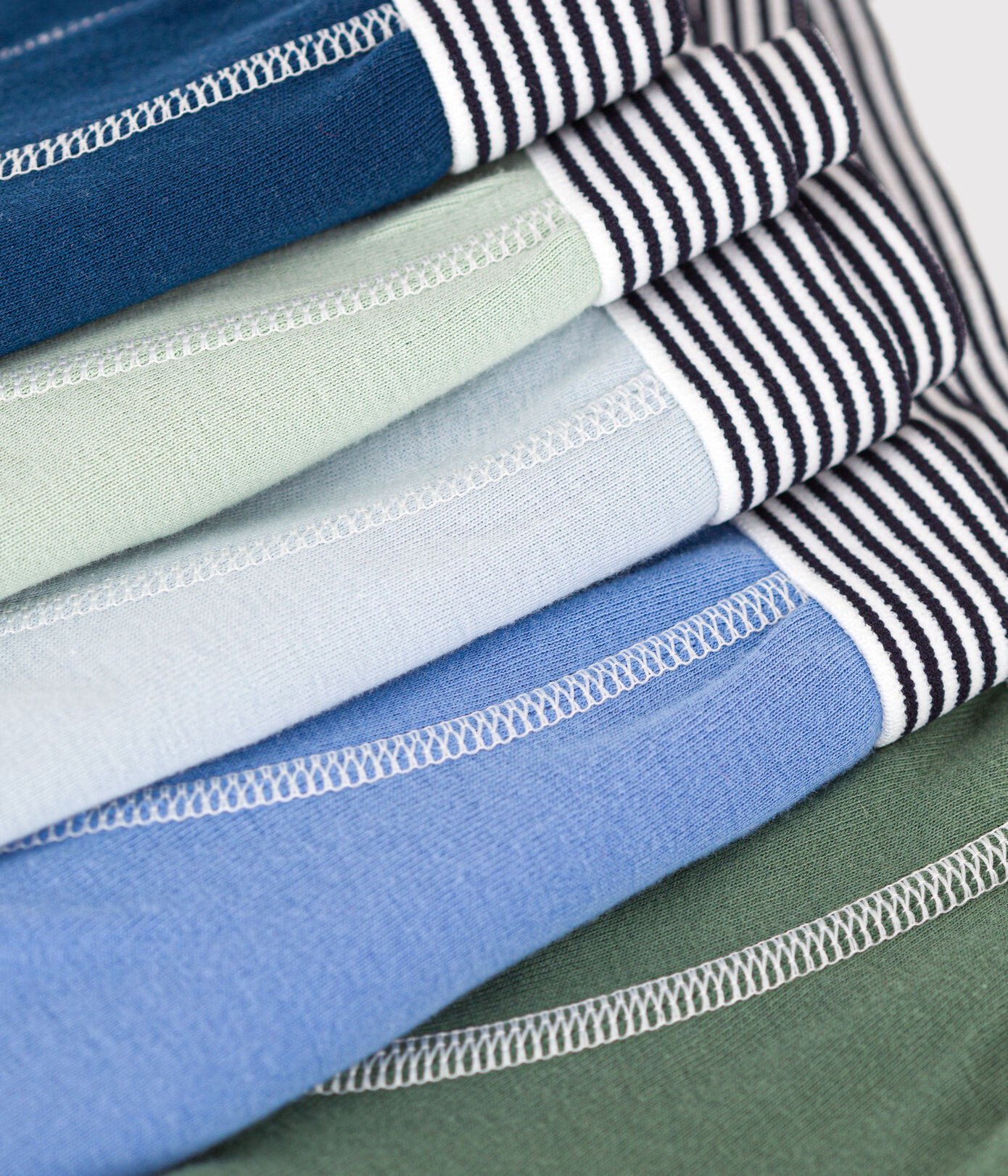 Children's Plain Cotton Boxers - 5-Pack