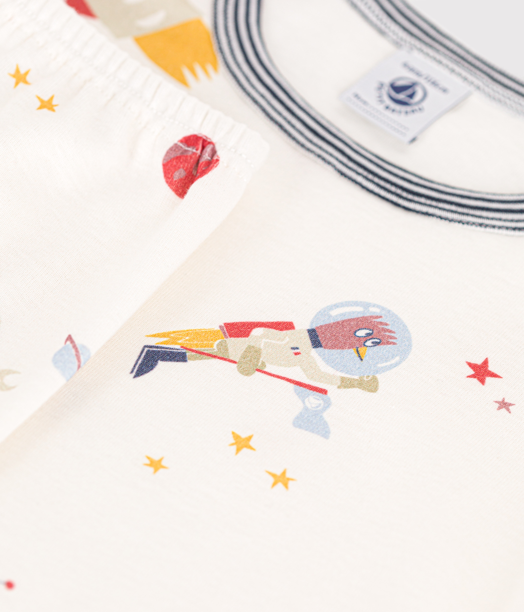 Children's Space Print Cotton Pyjamas