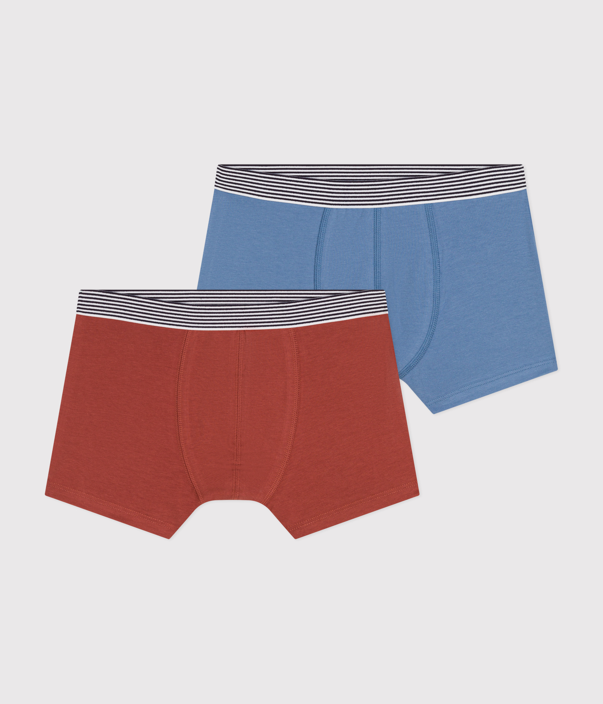 Junior Boxers In Cotton And Elastane - 2-Pack