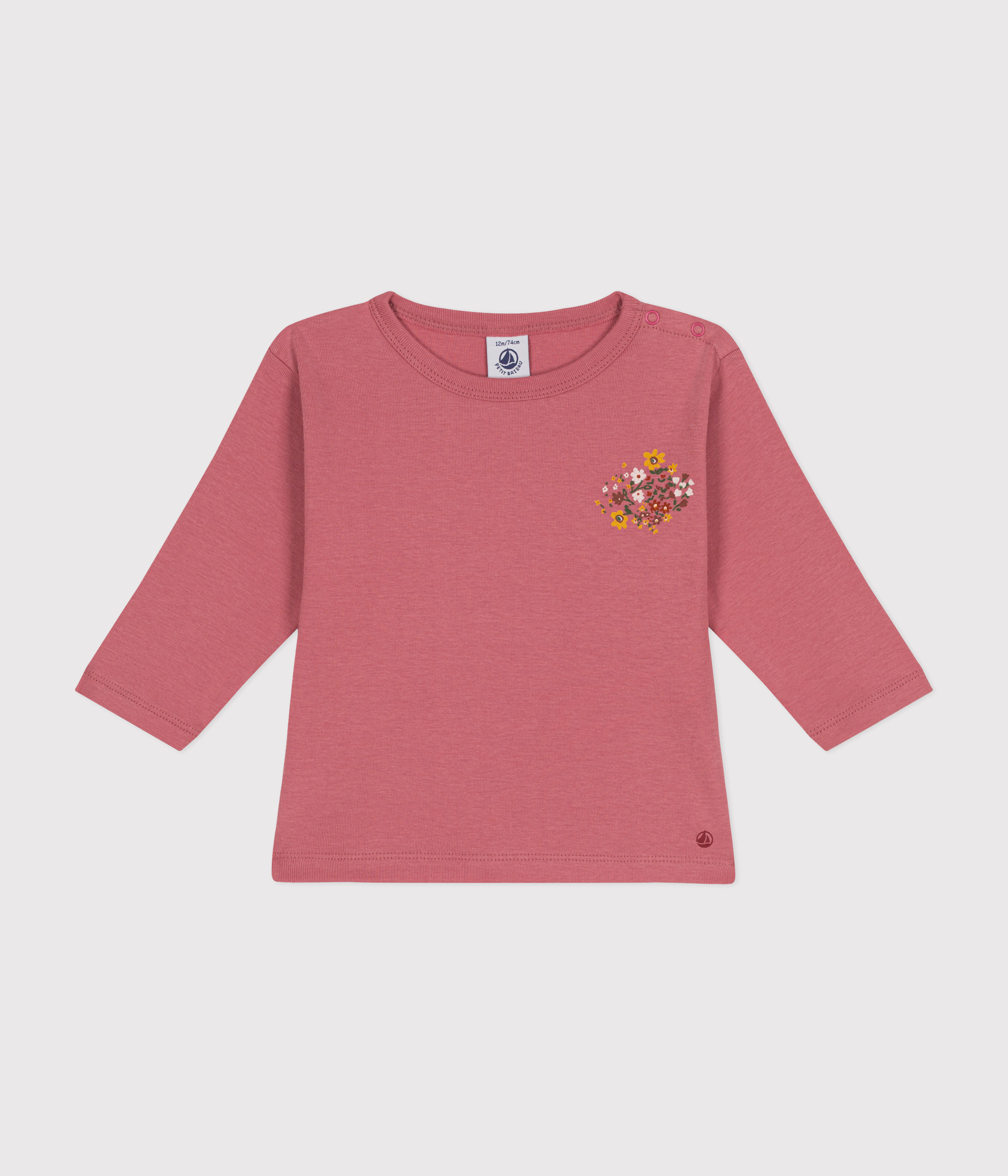Babies' Long-Sleeved Cotton T-Shirt