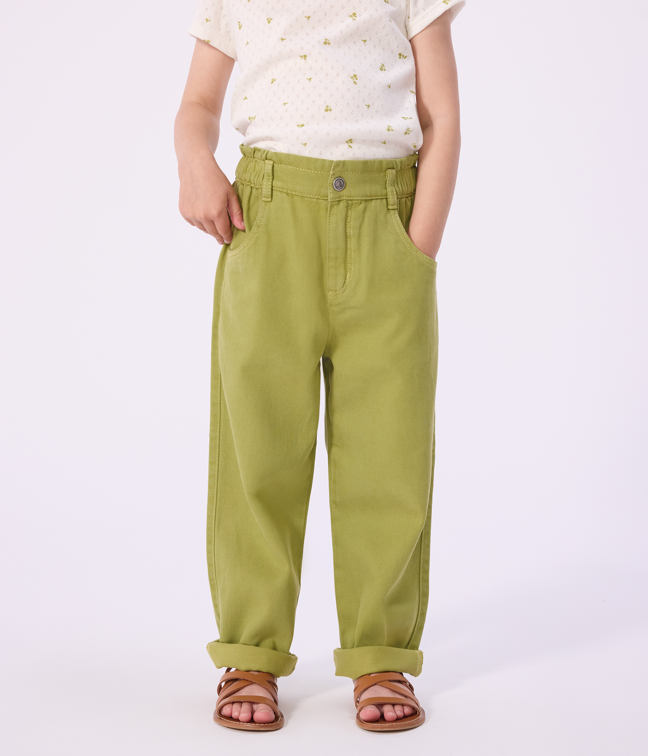 Children's cotton trousers
