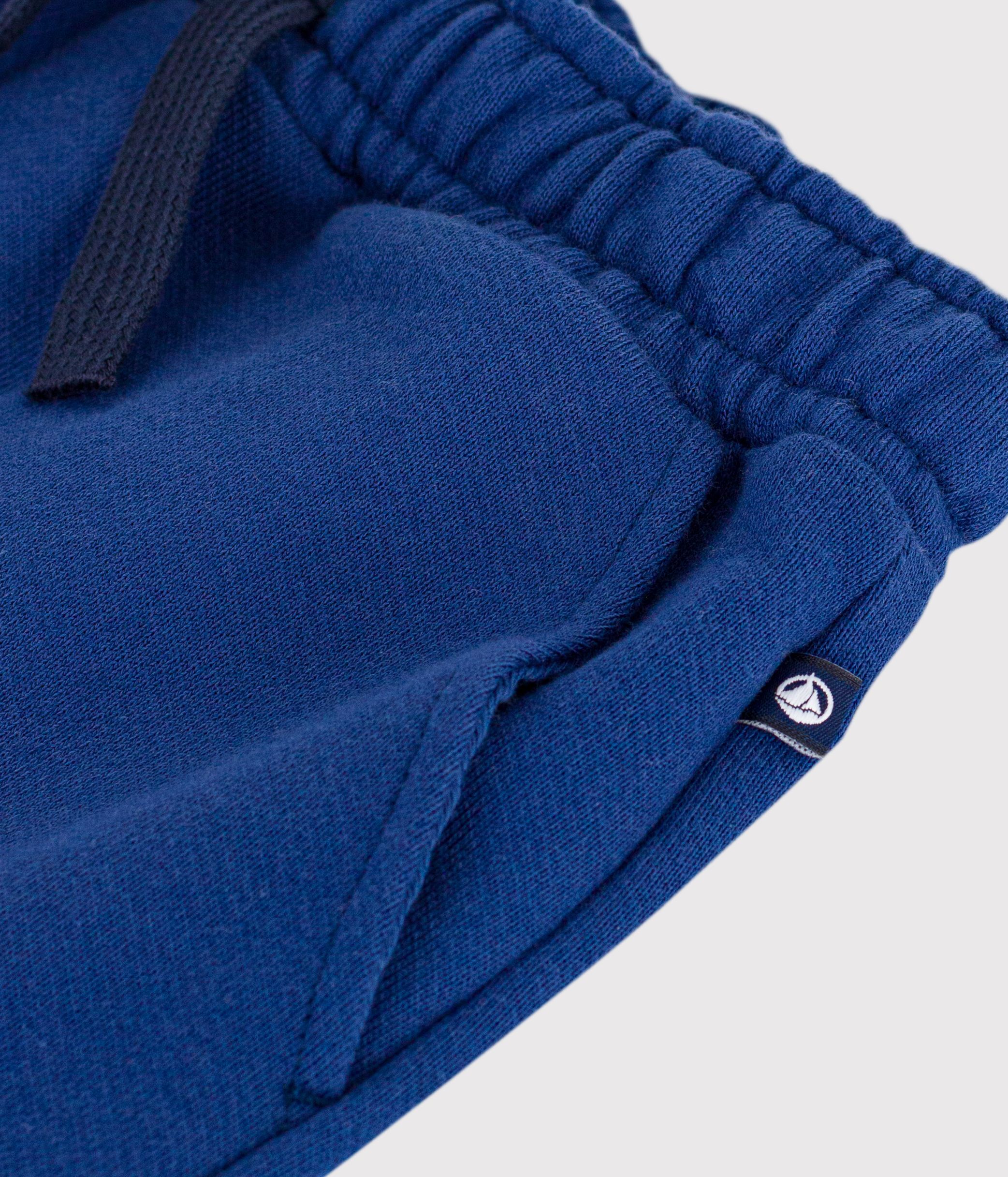 Children's Bermuda shorts in plain cotton