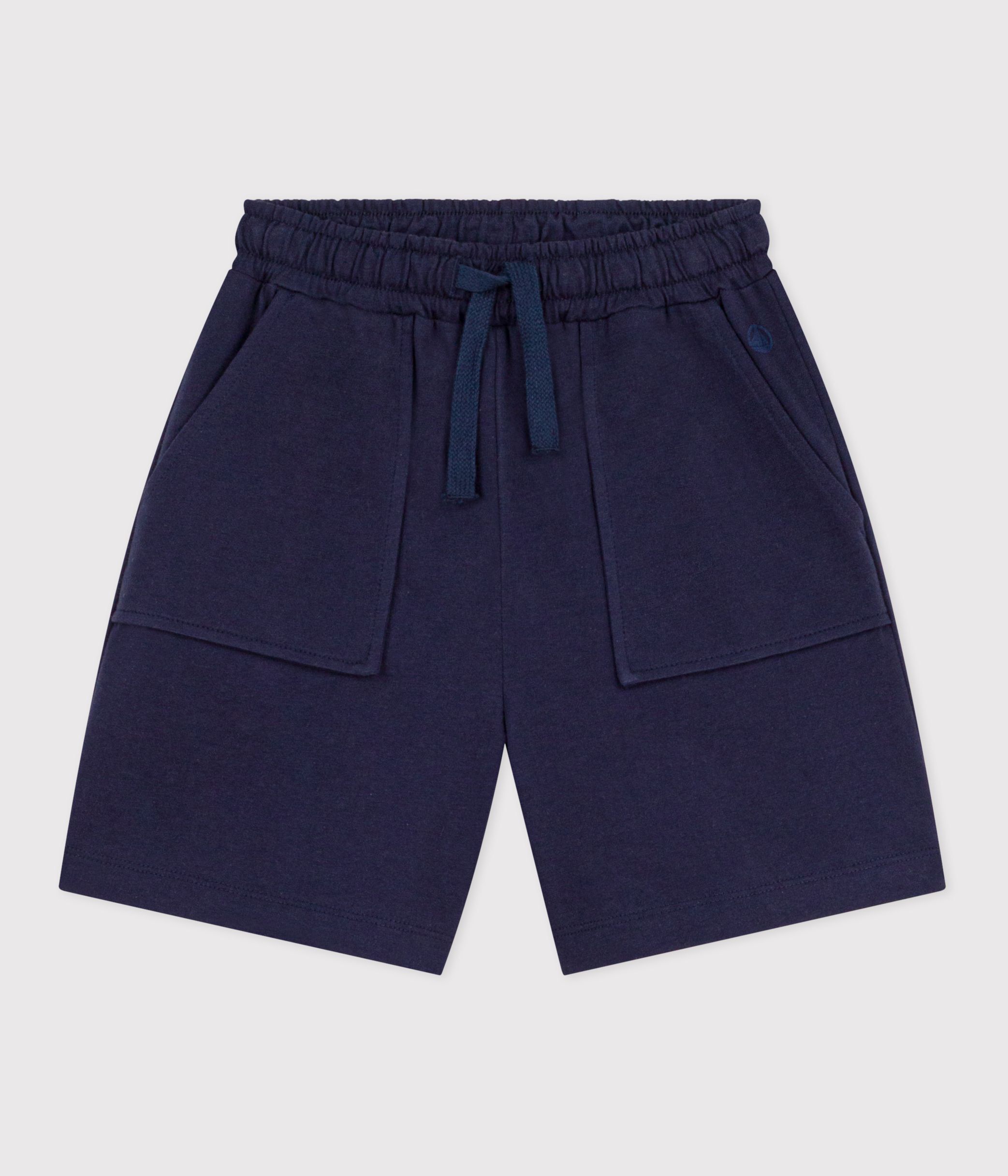 Children's Bermuda shorts in plain cotton