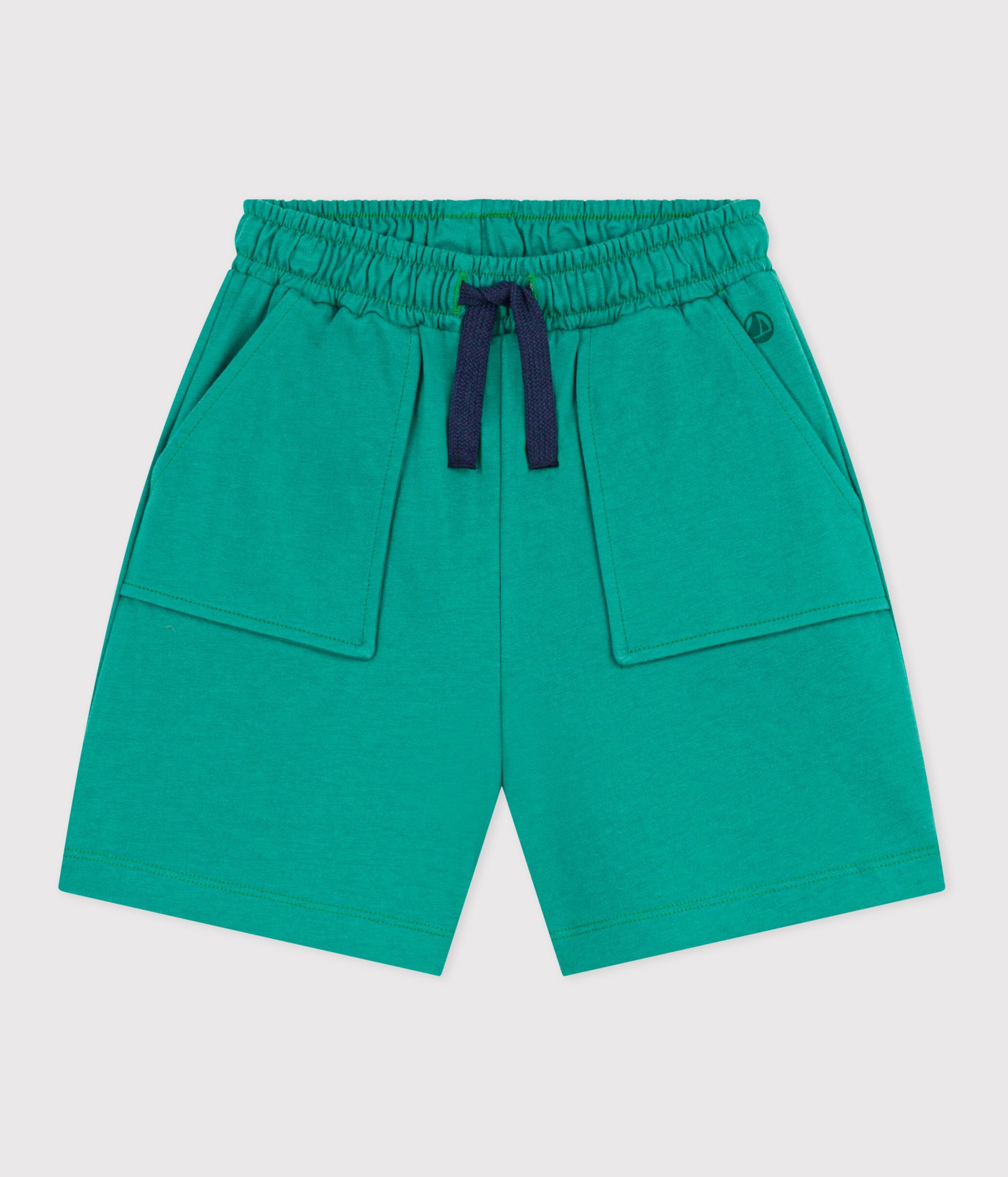 Children's Bermuda shorts in plain cotton