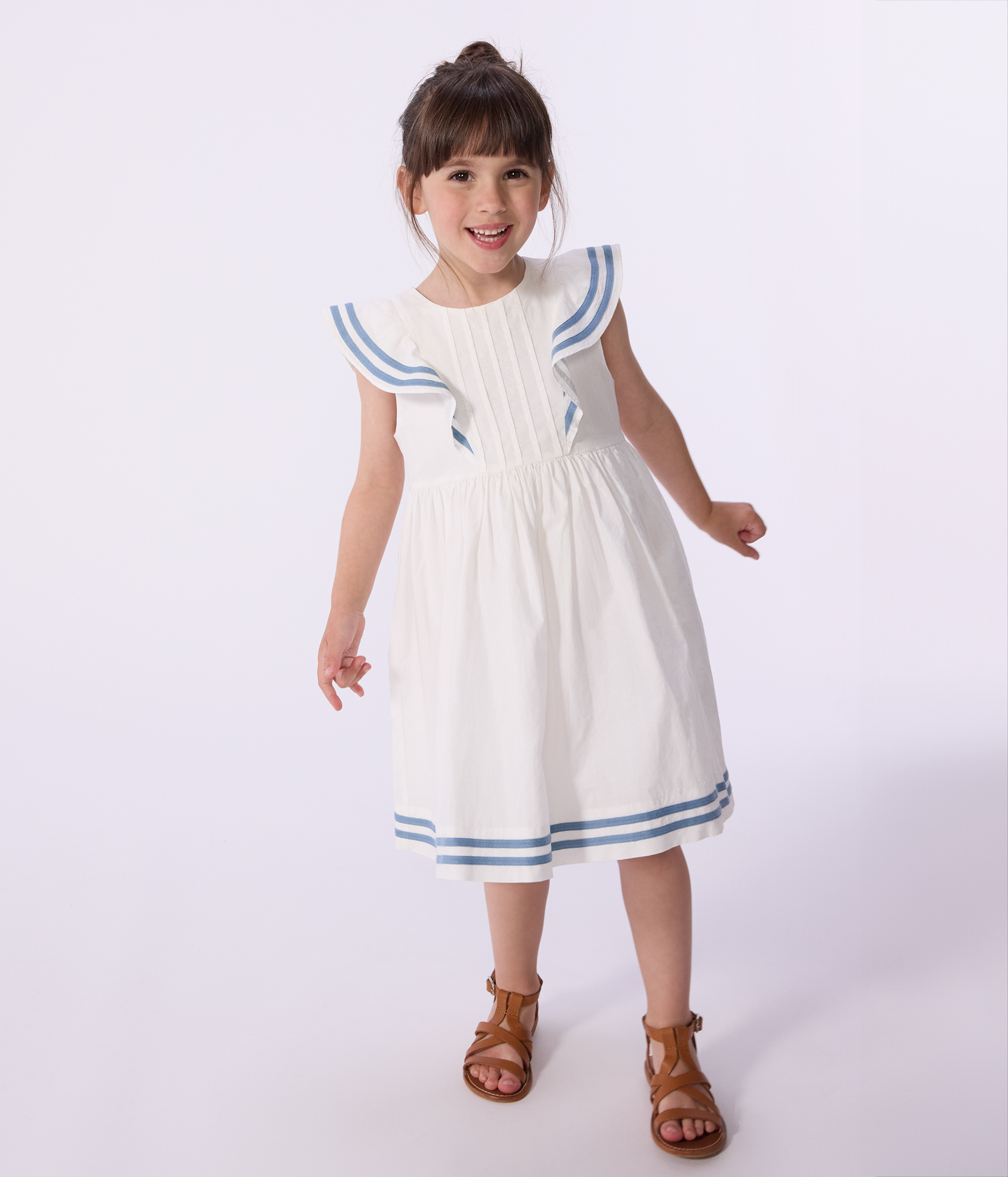 Children's sleeveless cotton dress