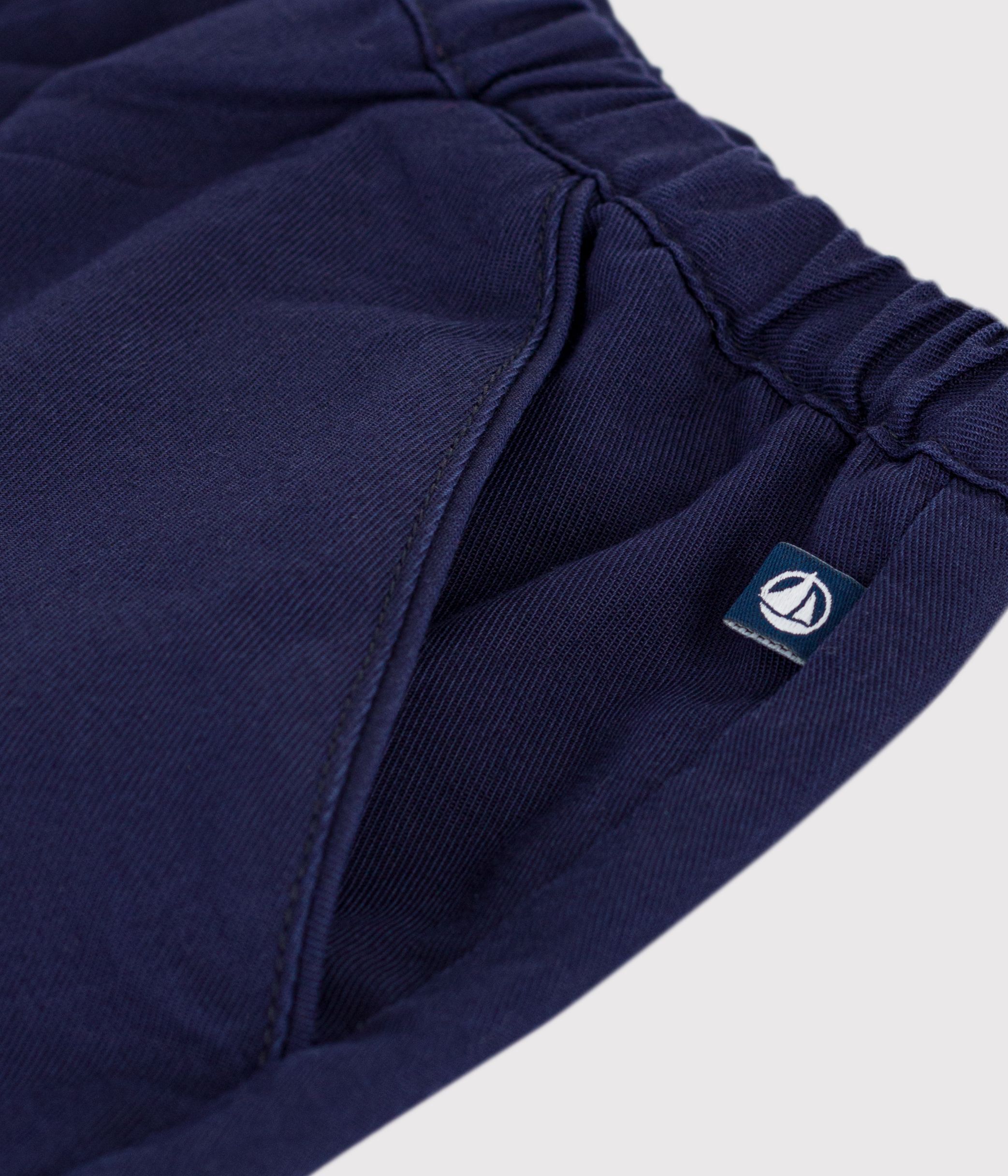 Children's plain cotton shorts